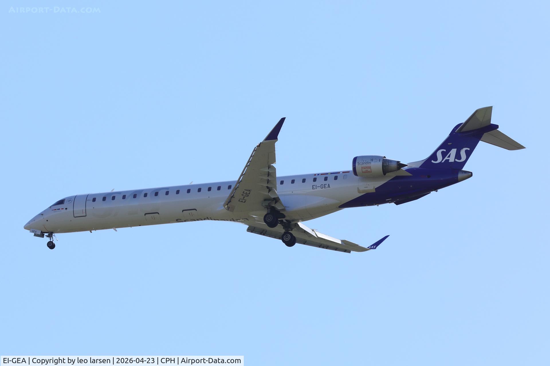 EI-GEA, 2009 Bombardier CRJ-900ER (CL-600-2D24) C/N 15224, Copenhagen 23.4.2026
