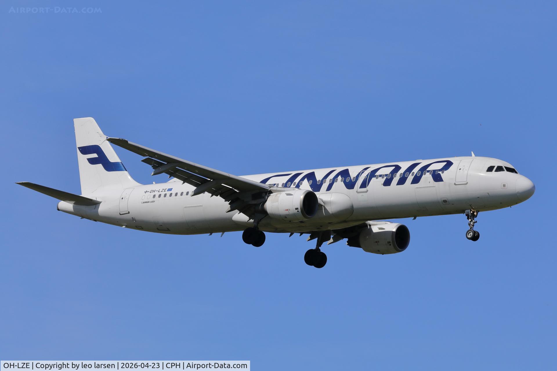OH-LZE, 2003 Airbus A321-211 C/N 1978, Copenhagen 23.4.2026