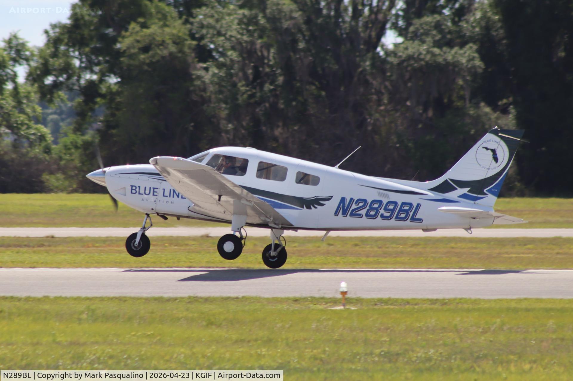 N289BL, 2024 Piper PA-28-181 C/N 2881752, Piper PA-28-181