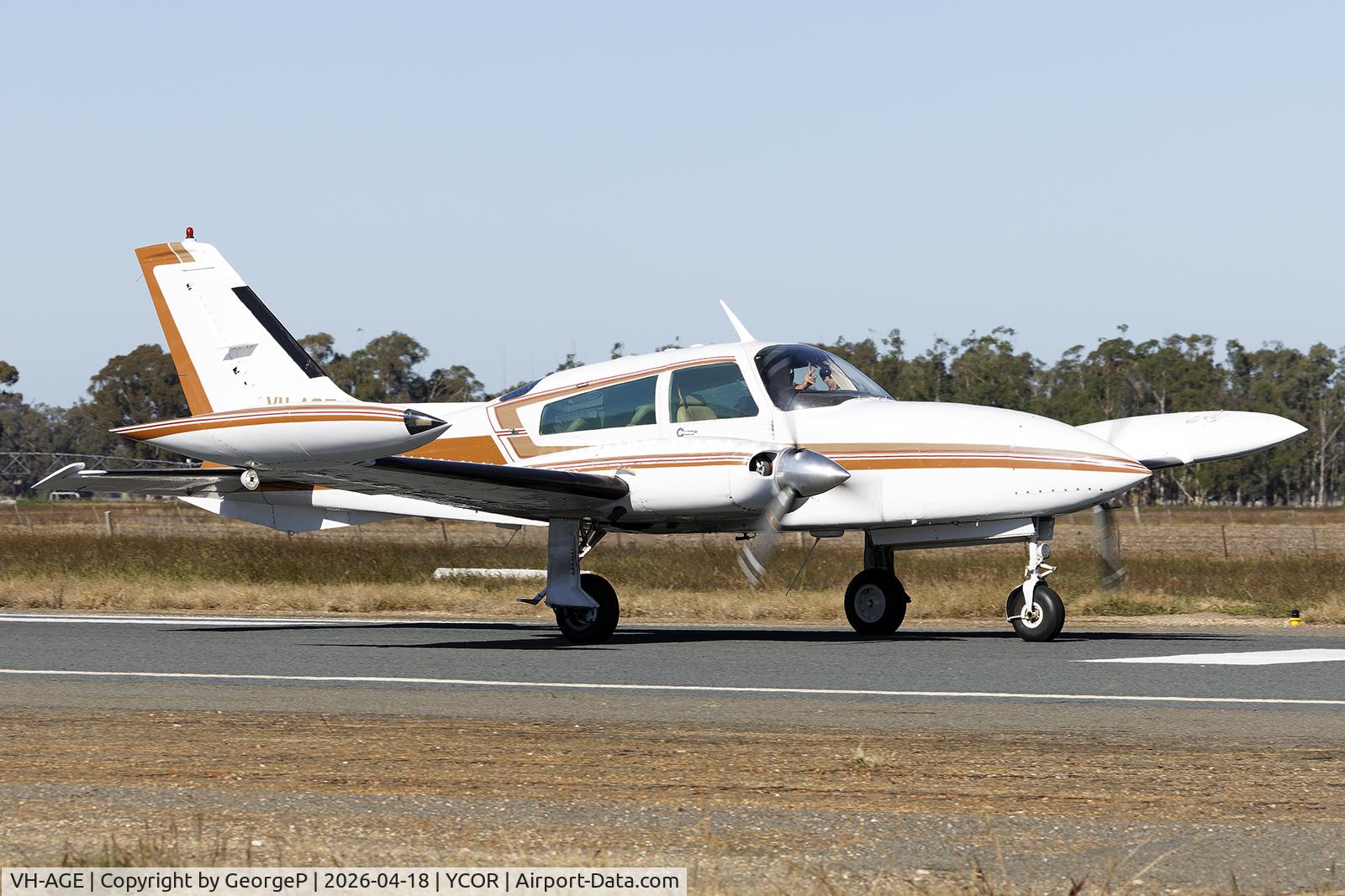 VH-AGE, 1978 Cessna 310R C/N 310R1378, Antique Aeroplane Assn of Australia National Fly-in.