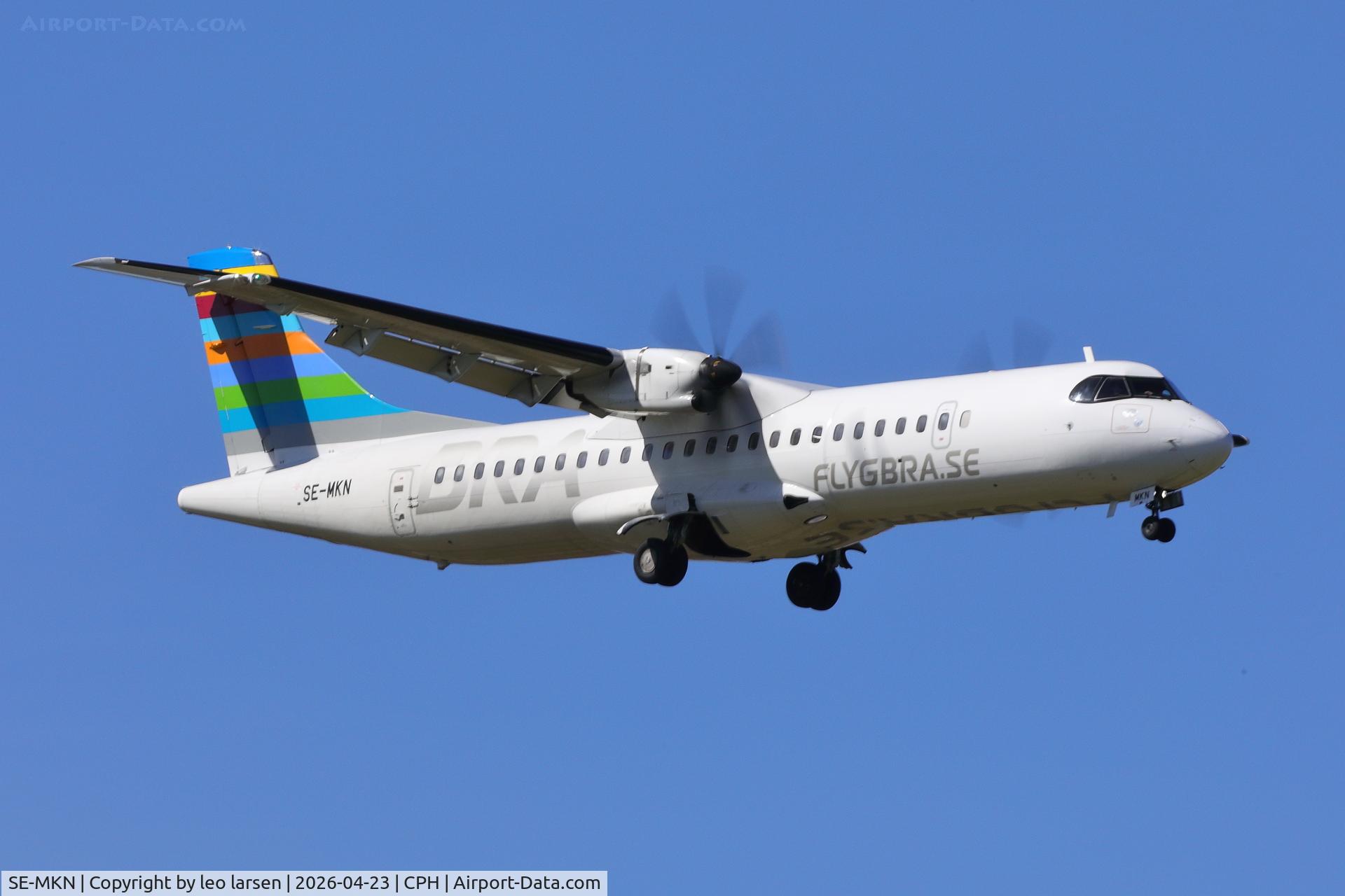SE-MKN, 2020 ATR 72-600 C/N 1578, Copenhagen 23.4.2026
