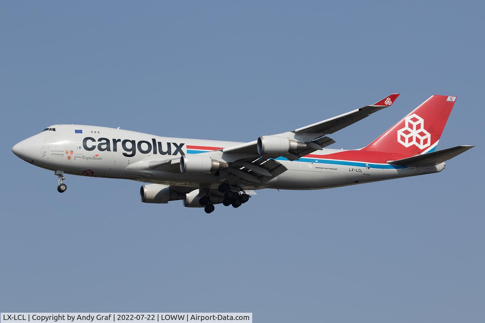 LX-LCL, 2007 Boeing 747-4HAERF C/N 35234, Cargolux 747-400