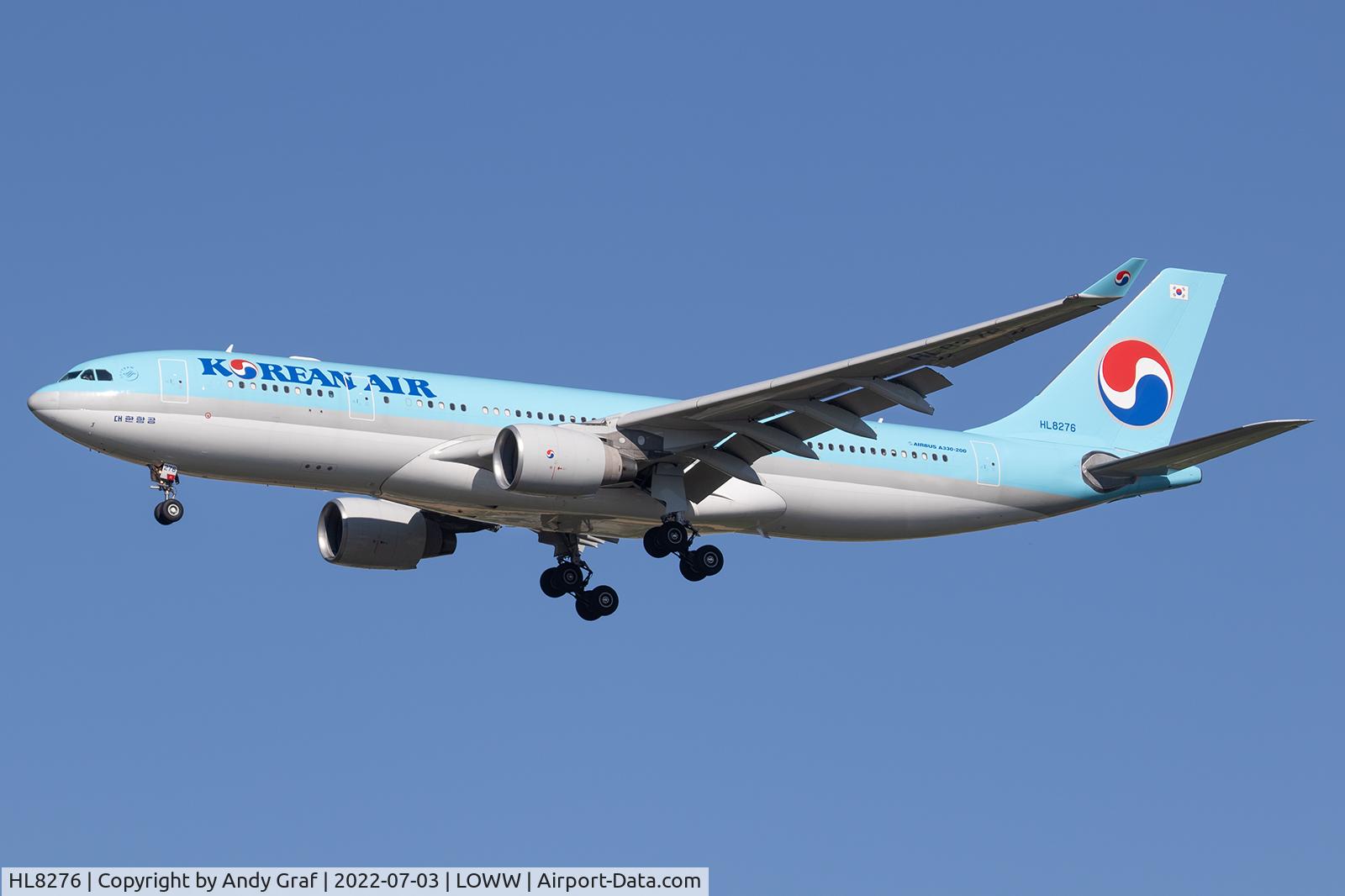 HL8276, 2013 Airbus A330-223 C/N 1393, KOrean Air A330-200