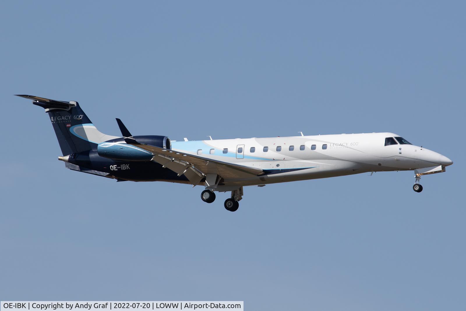 OE-IBK, 2009 Embraer ERJ-135BJ 600 Legacy C/N 14501110, Untitled EMB135