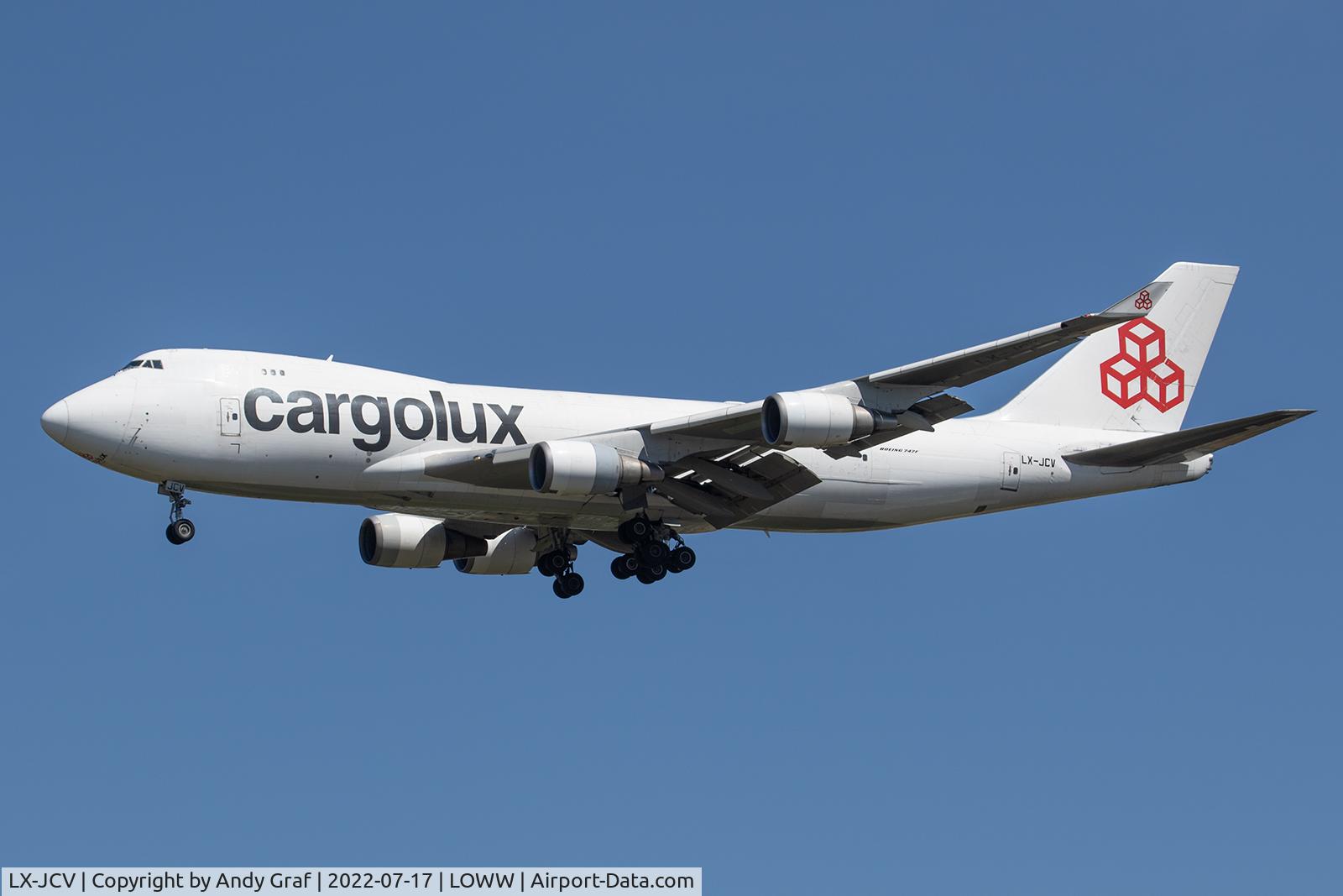 LX-JCV, 2006 Boeing 747-4EVF/ER C/N 35171, Cargolux 747-400