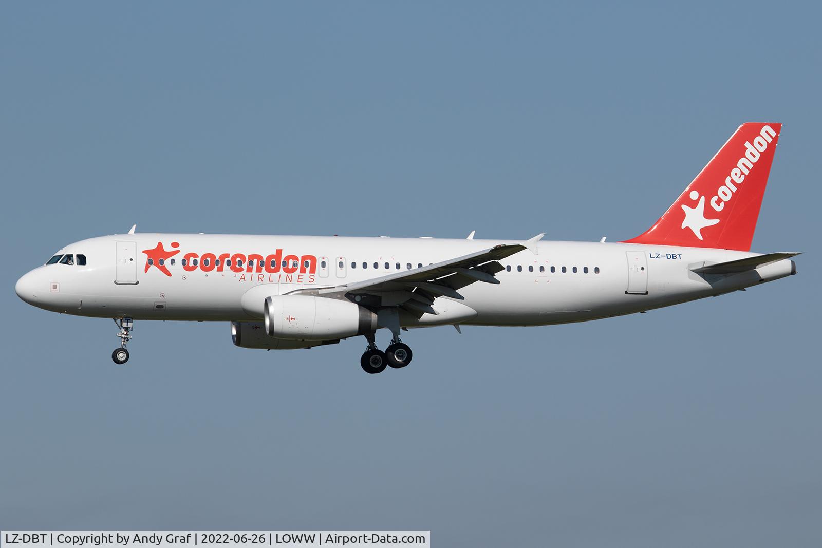 LZ-DBT, 2006 Airbus A320-232 C/N 2908, Corendon A320