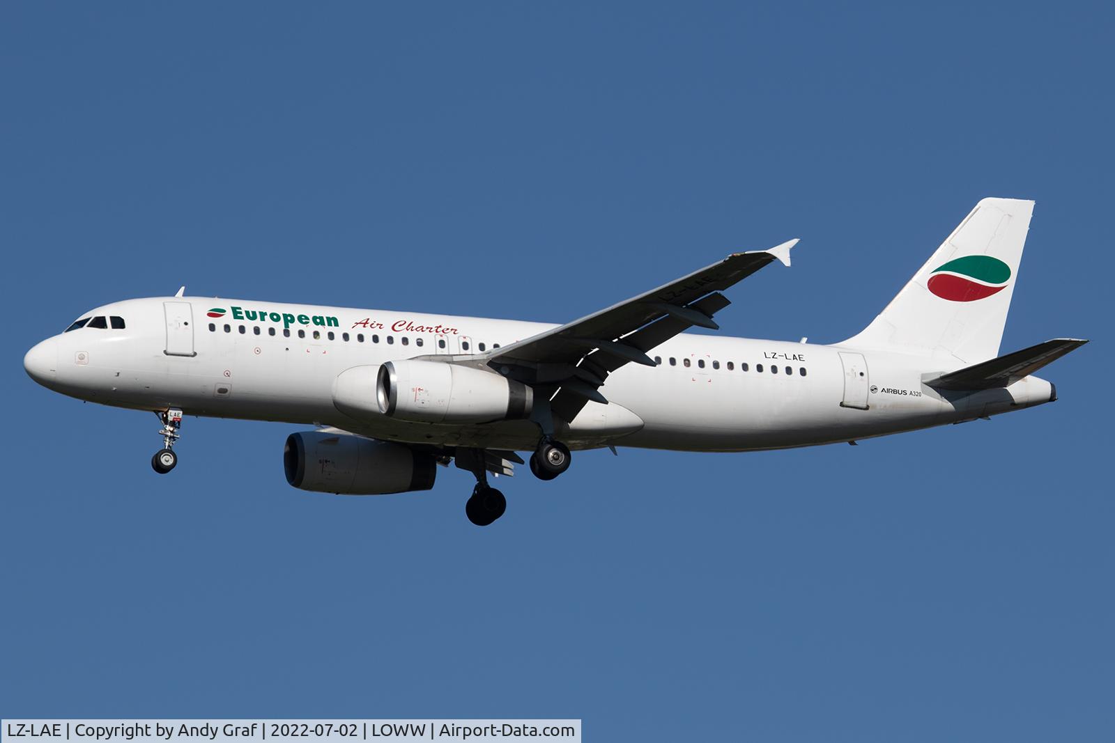 LZ-LAE, 1991 Airbus A320-231 C/N 259, European Air Charter A320