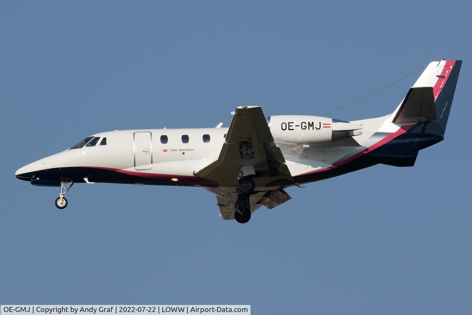 OE-GMJ, Cessna Citation XLS+ C/N 560-6039, Pink Sparrow Cessna XLS