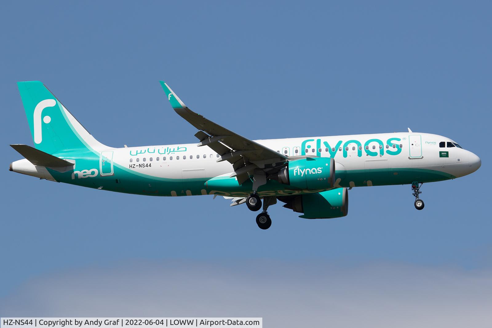 HZ-NS44, 2021 Airbus A320neo C/N 10290, FlyNas A320N