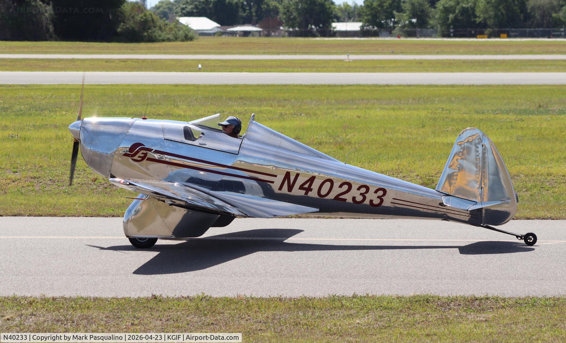 N40233, 2025 Spirit Engineering SE-1 C/N 015, Spirit Engineering SE-1