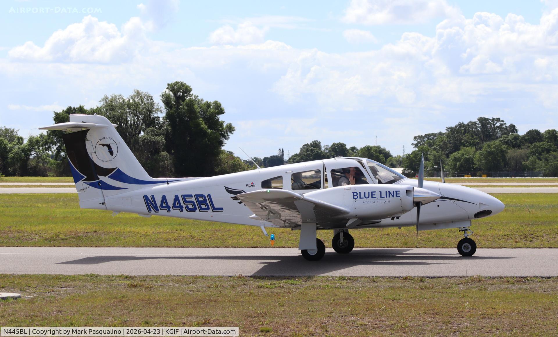 N445BL, 2025 Piper PA-44-180 Seminole C/N 4496599, Piper PA-44-180
