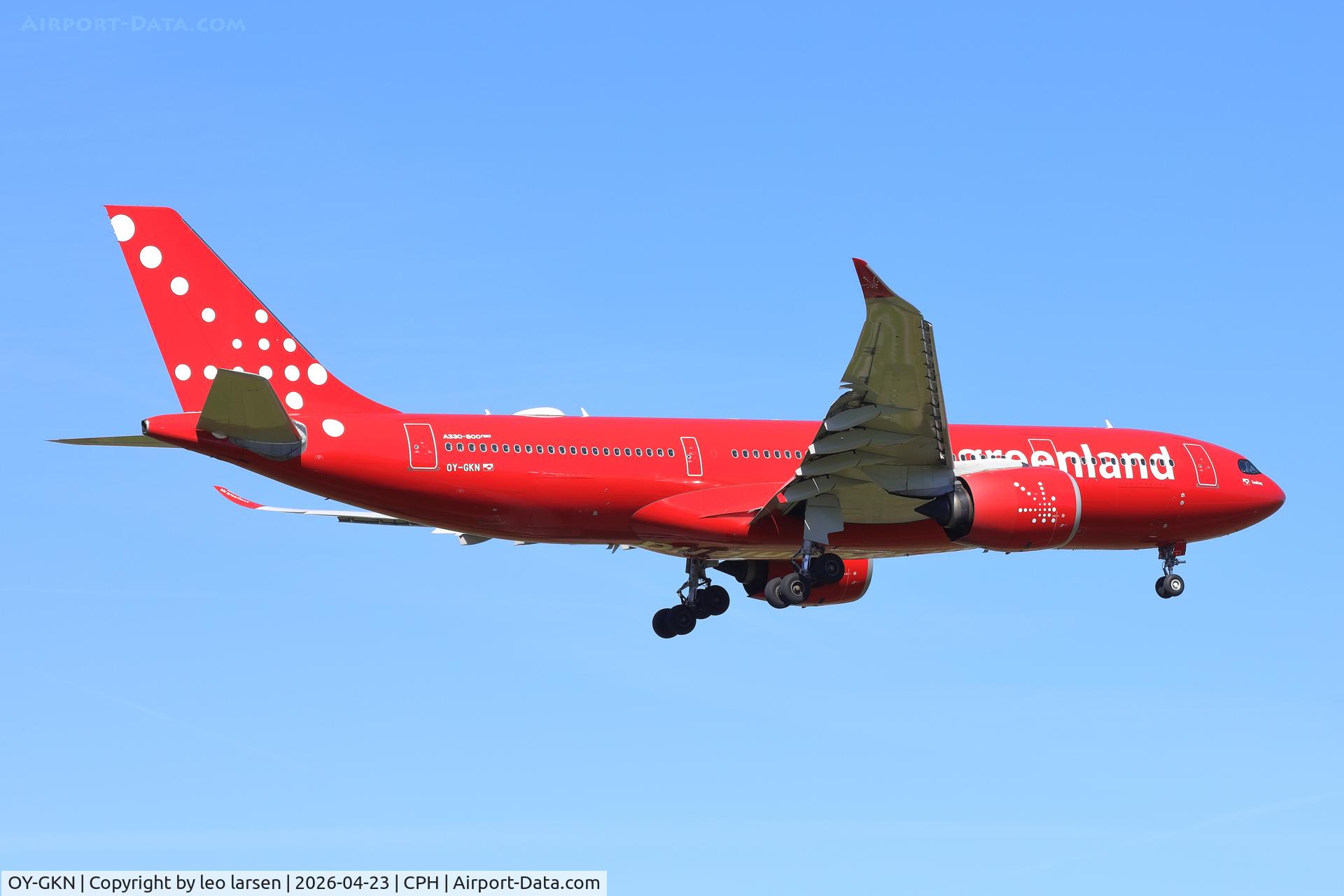 OY-GKN, 2022 Airbus A330-841 C/N 2020, Copenhagen 23.4.2026