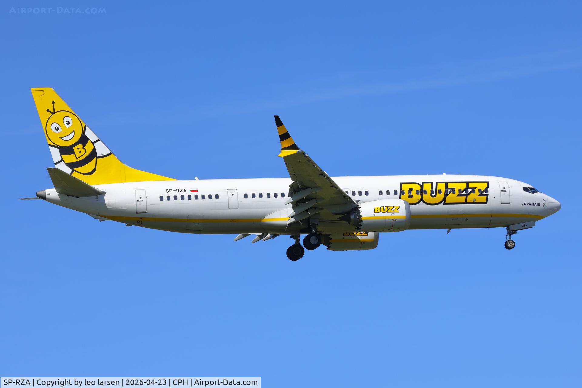 SP-RZA, Boeing 737-8 MAX C/N 62314, Copenhagen 23.4.2026