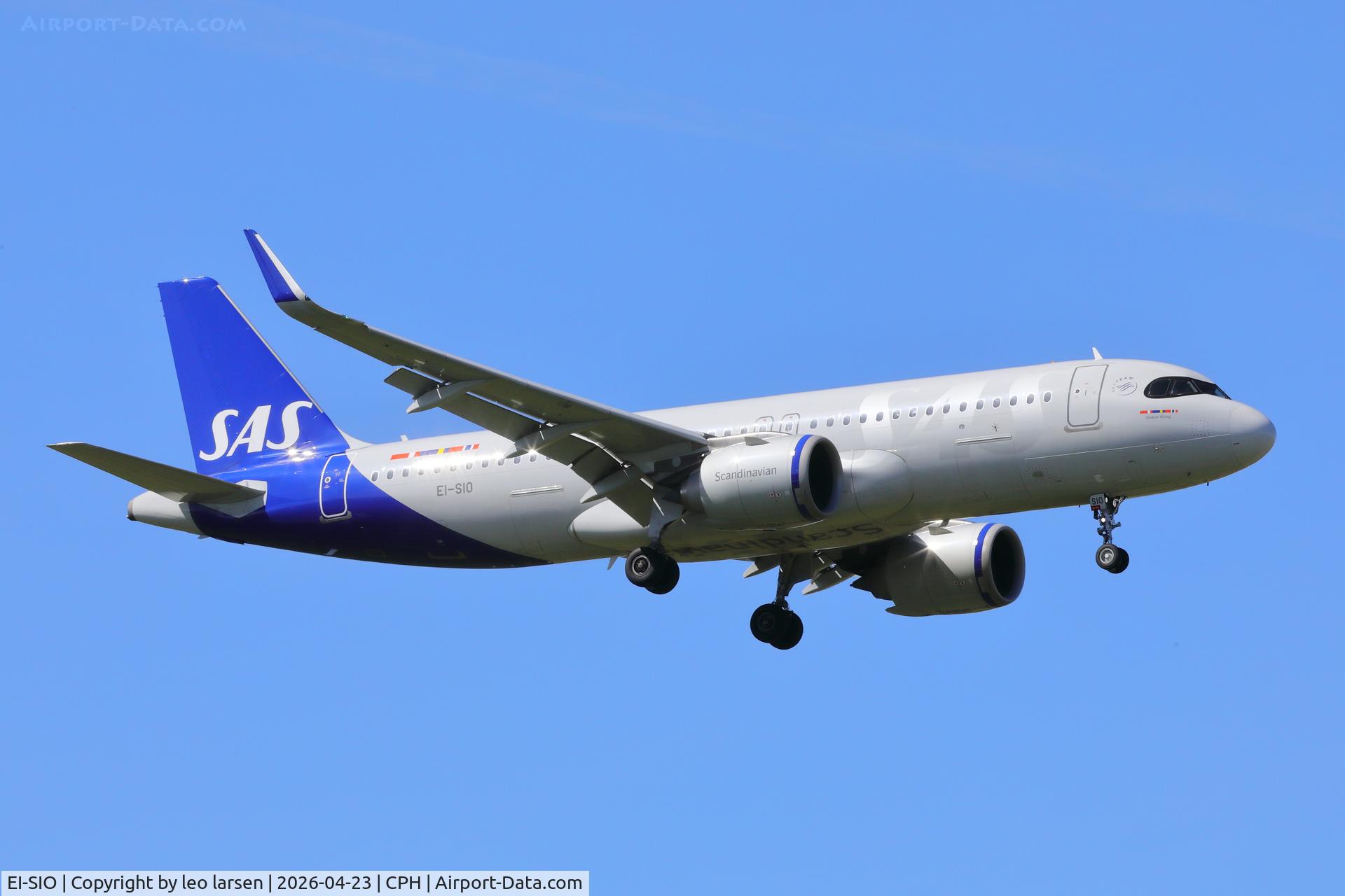 EI-SIO, 2022 Airbus A320-251N C/N 10813, Copenhagen 23.4.2026