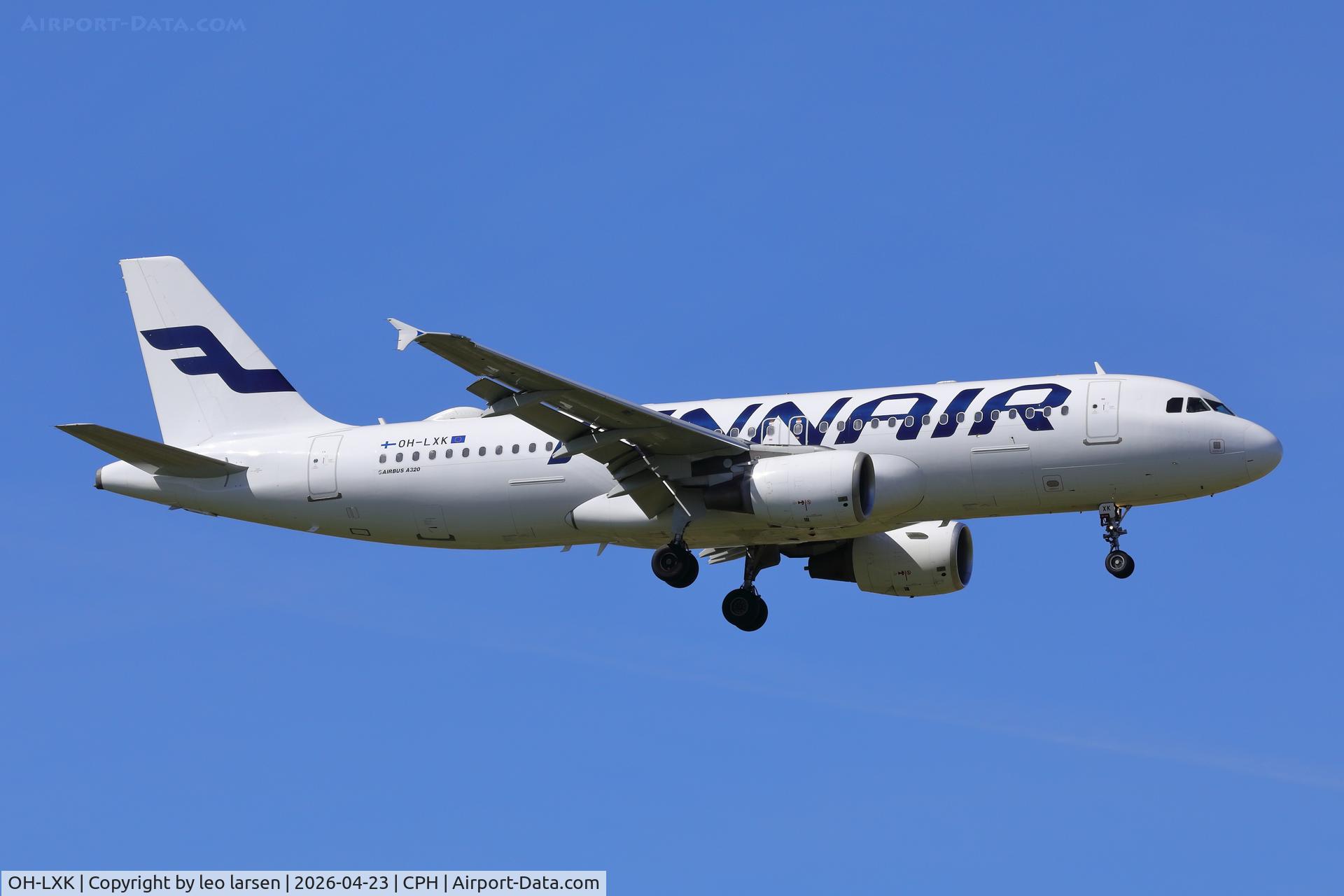 OH-LXK, 2003 Airbus A320-214 C/N 2065, Copenhagen 23.4.2026