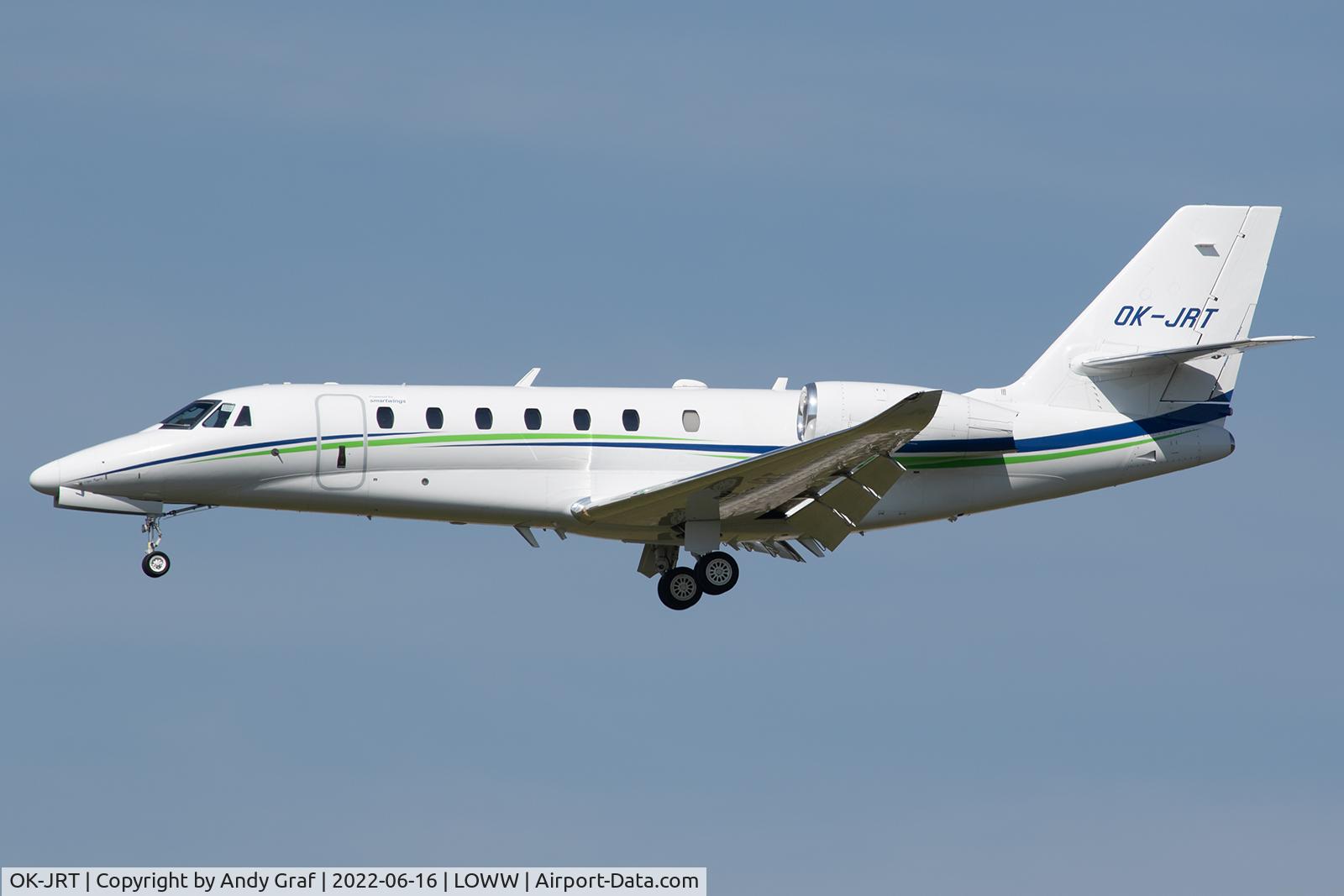 OK-JRT, 2015 Cessna 680 Citation Sovereign + C/N 680-0558, Smartwings Cessna 680