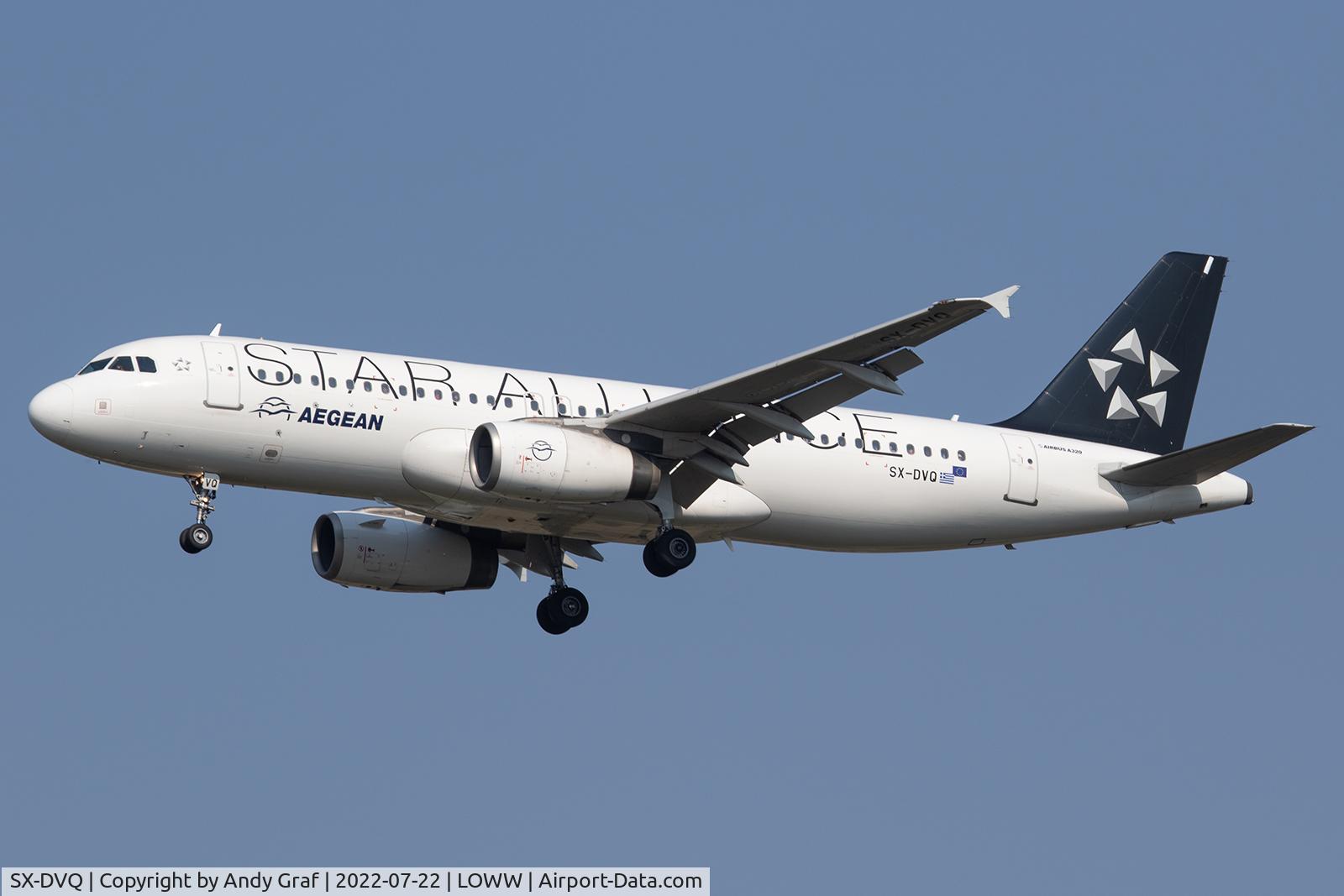 SX-DVQ, 2008 Airbus A320-232 C/N 3526, Aegean A320