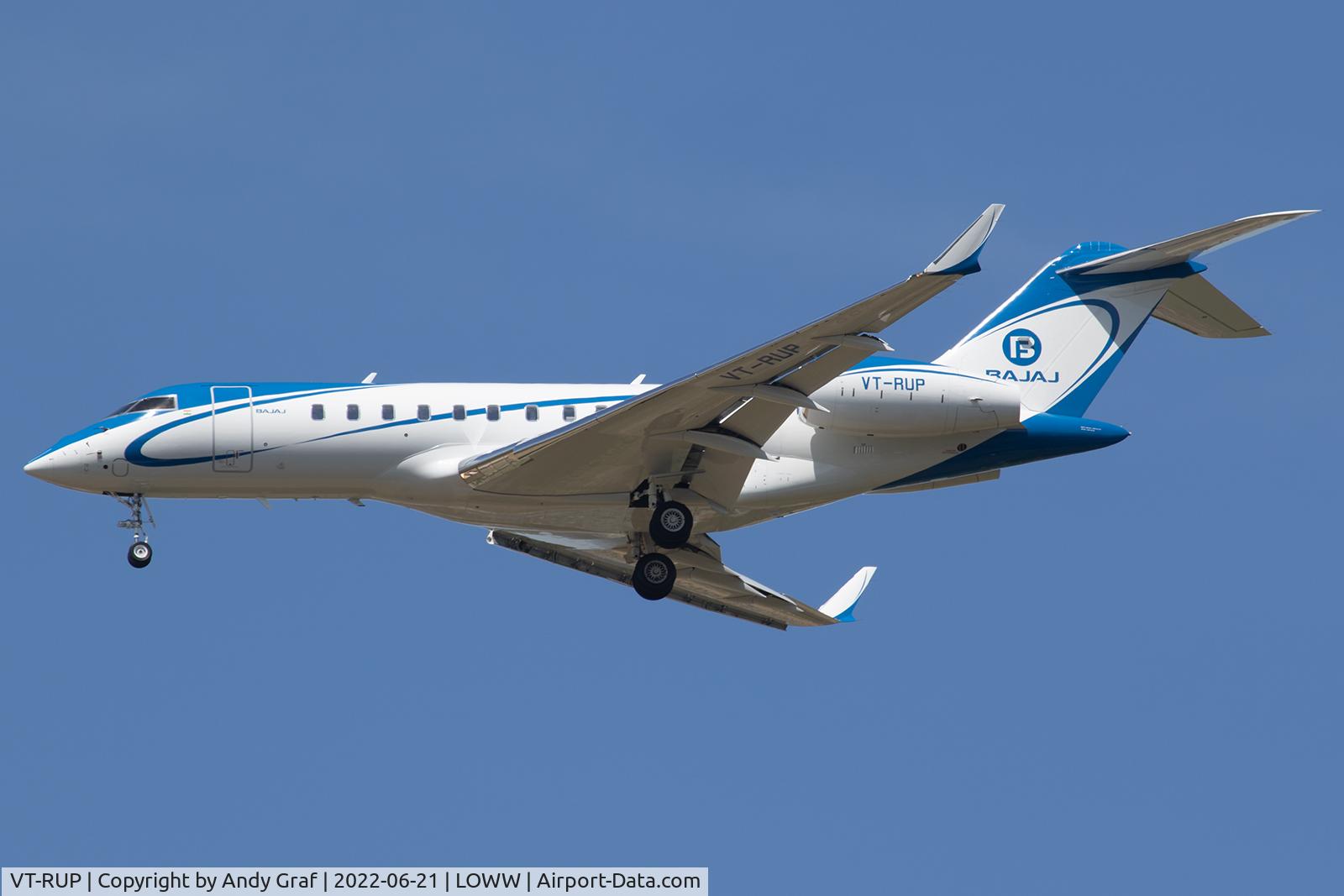 VT-RUP, Bombardier BD-700-1A11 Global 5000 C/N 9840, Untitled GLEX 5000