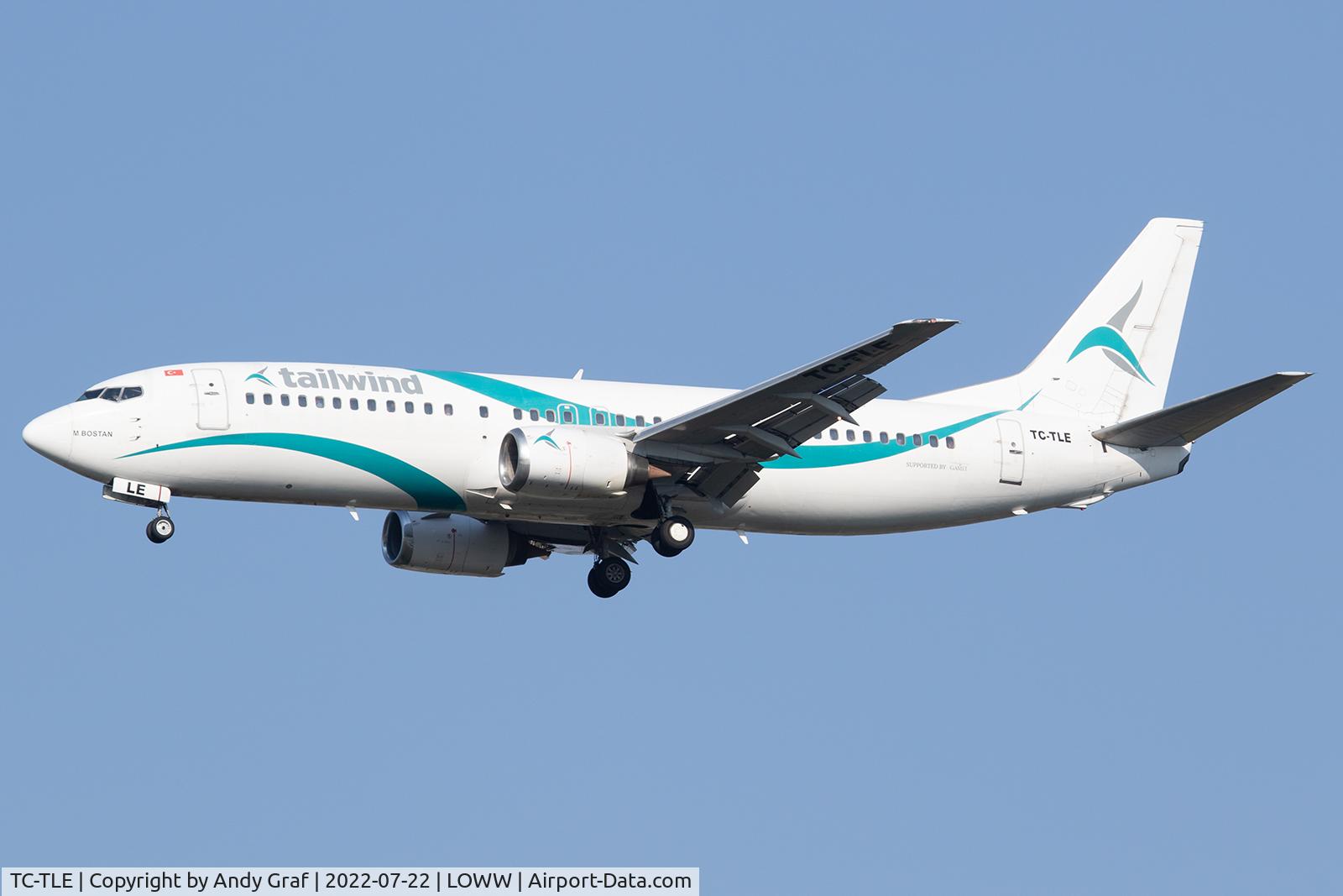 TC-TLE, 1997 Boeing 737-4Q8 C/N 27628, Tailwind 737-400