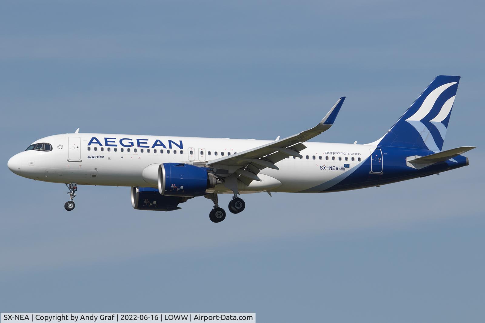 SX-NEA, 2020 Airbus A320-271N C/N 9497, Aegean A320N