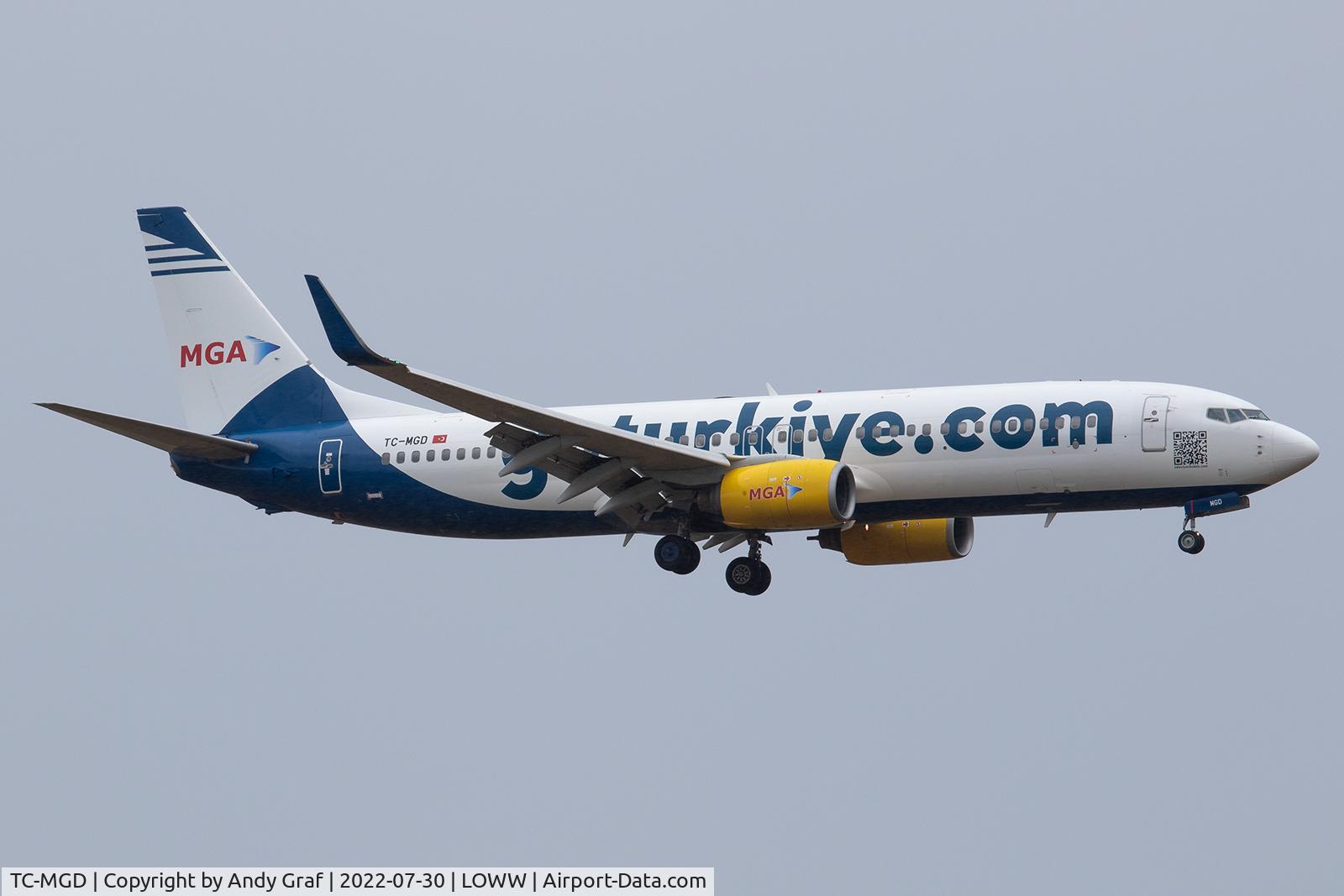 TC-MGD, 1999 Boeing 737-8K5 C/N 27984, MGA 737-800