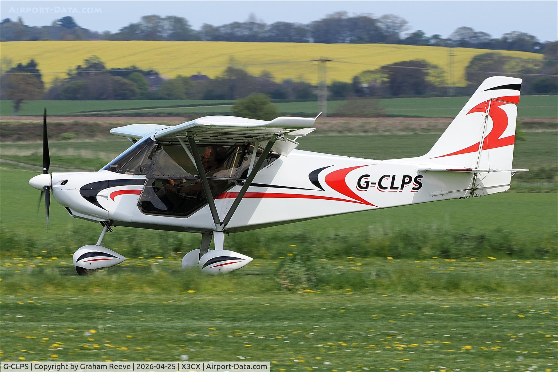 G-CLPS, 2020 Flylight Skyranger Nynja C/N 302-2, Landing at Northrepps.