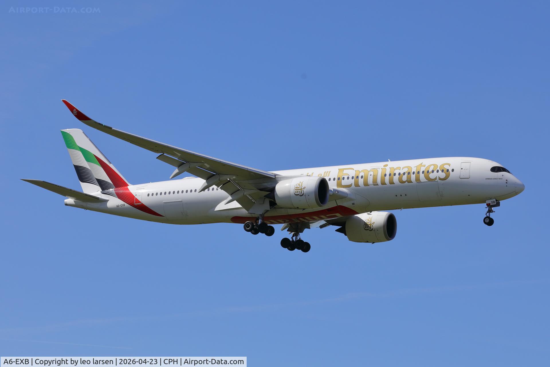 A6-EXB, 2024 Airbus A350-941, c/n 690, Copenhagen 23.4.2026
