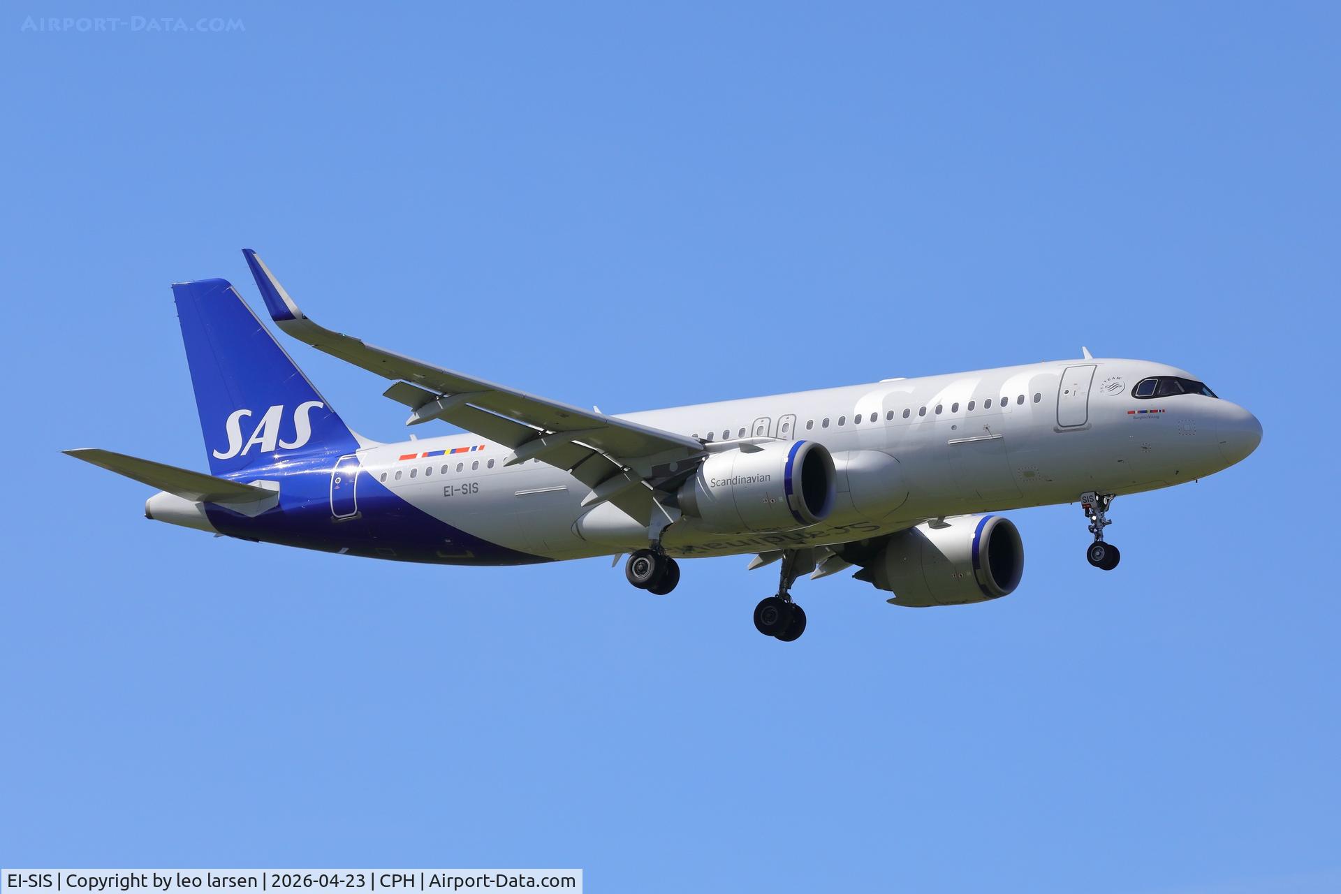 EI-SIS, 2022 Airbus A320-251N C/N 10941, Copenhagen 23.4.2026