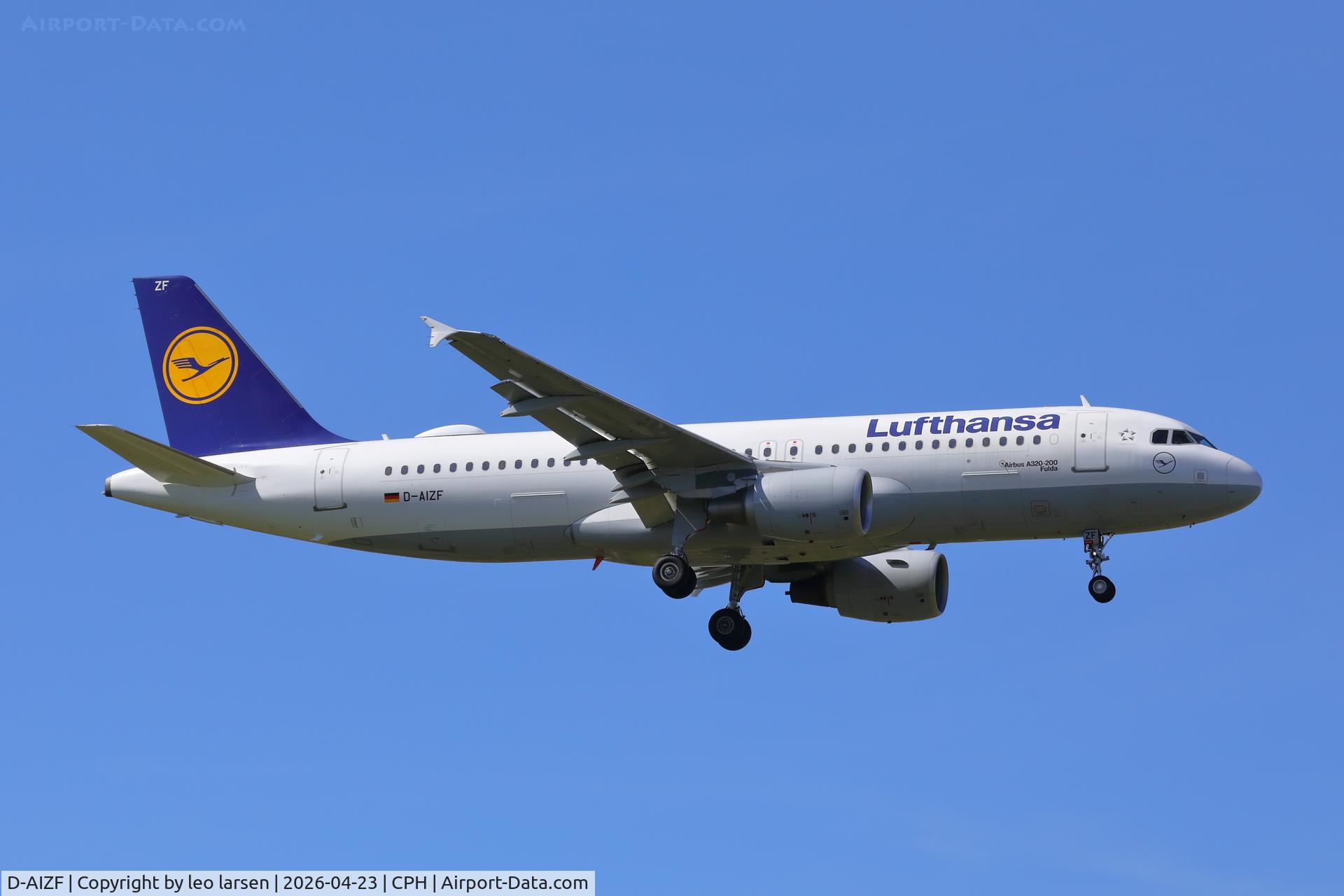 D-AIZF, 2010 Airbus A320-214 C/N 4289, Copenhagen 23.4.2026