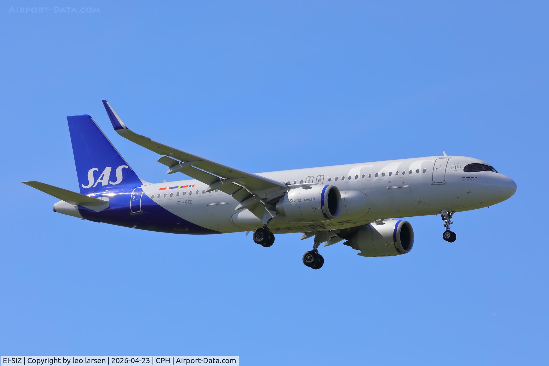 EI-SIZ, 2023 Airbus A321-251N C/N 11374, Copenhagen 23.4.2026