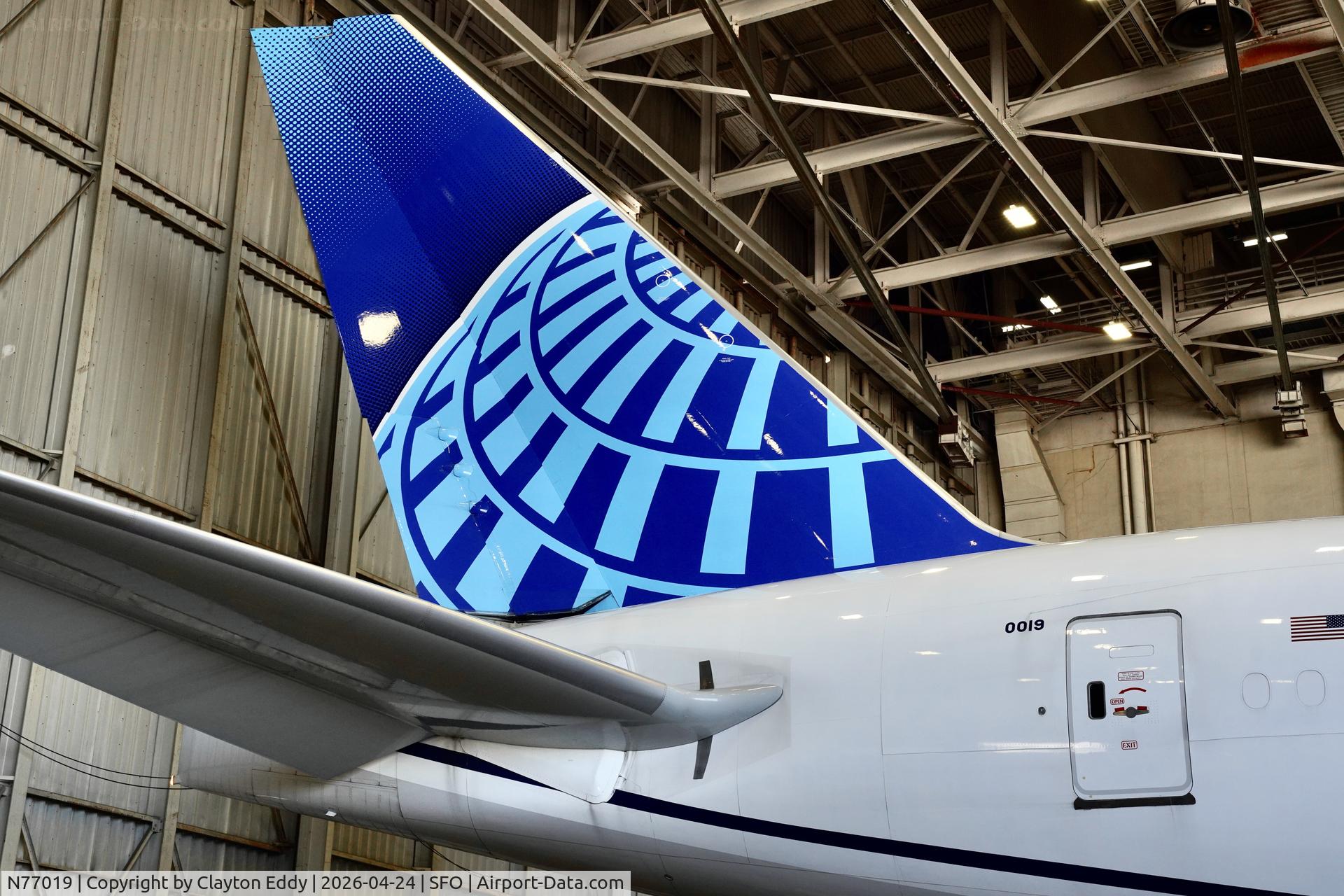 N77019, 2007 Boeing 777-224 C/N 35547, SFO 2026