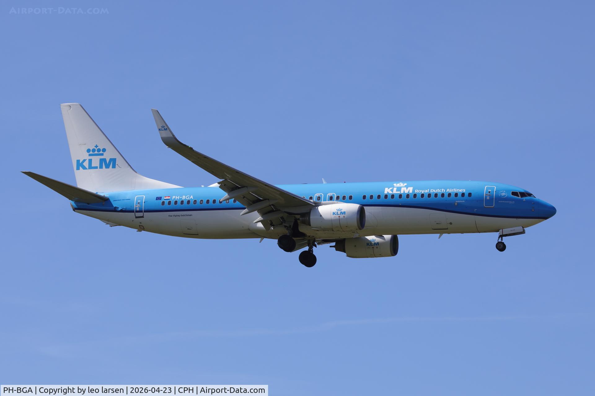 PH-BGA, 2008 Boeing 737-8K2 C/N 37593, Copenhagen23.4.2026