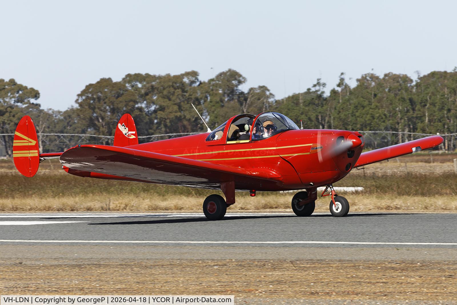 VH-LDN, 1959 Forney F-1 C/N 5709, Antique Aeroplane Assn of Australia National Fly-in.