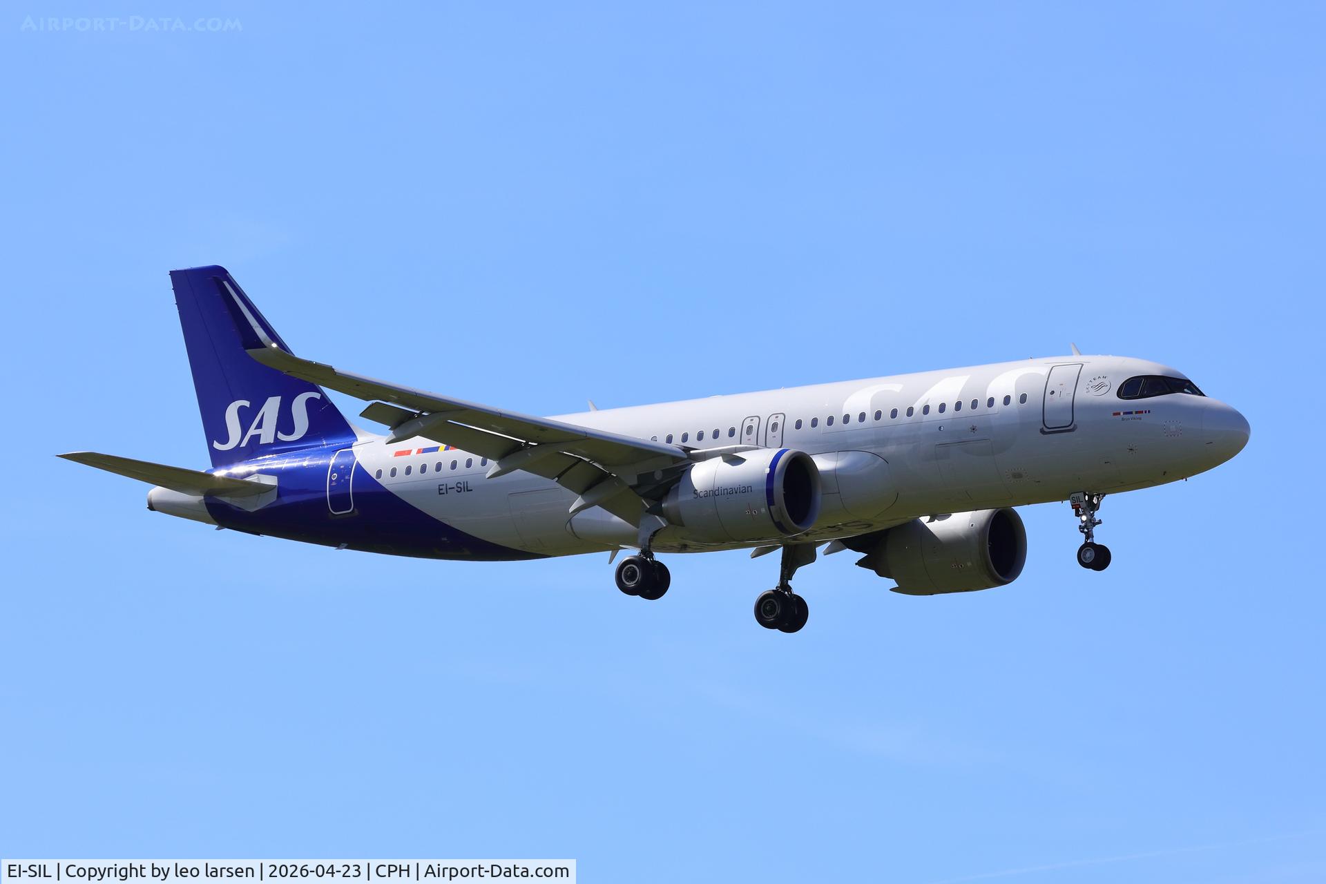 EI-SIL, 2022 Airbus A320-251N C/N 10764, Copenhagen 23.4.2026