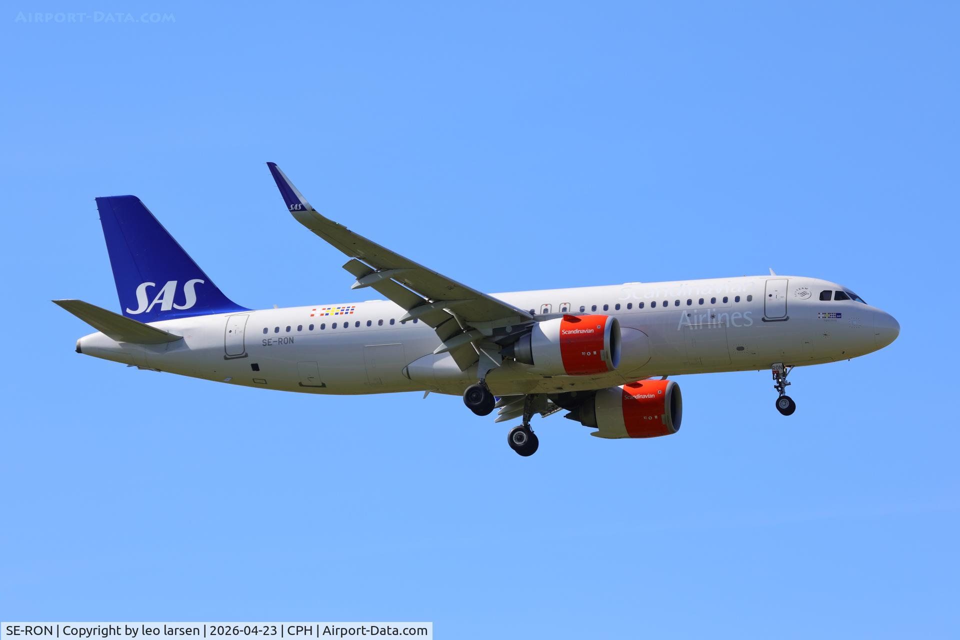 SE-RON, 2018 Airbus A320-251N C/N 8404, Copenhagen 23.4.2026