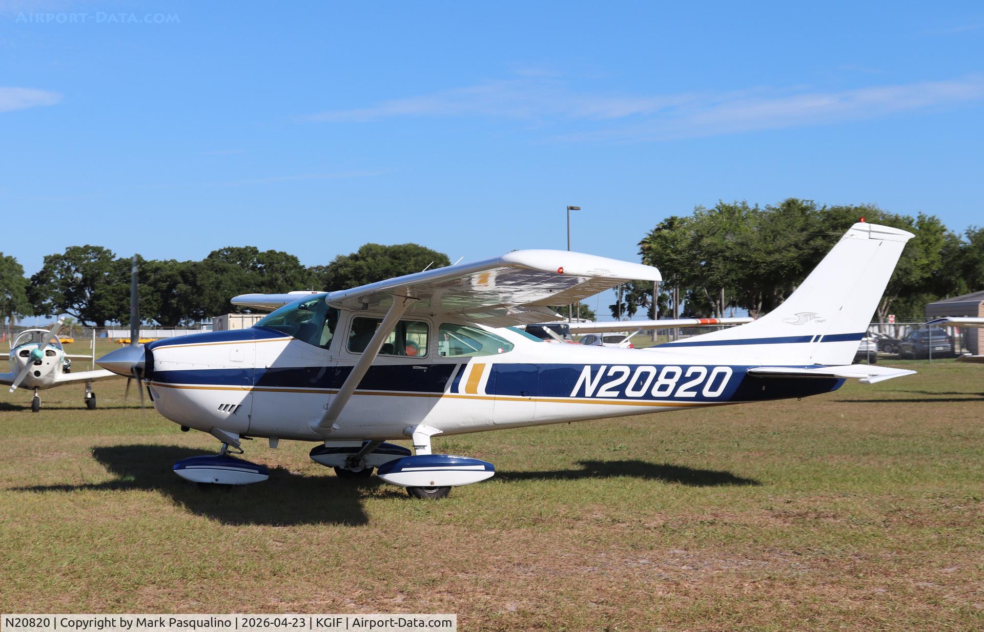 N20820, 1972 Cessna 182P Skylane C/N 18261232, Cessna 182P