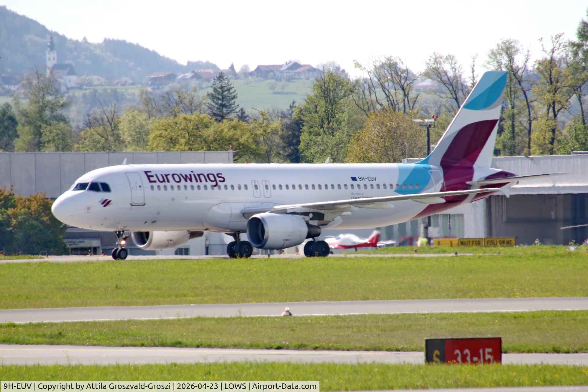9H-EUV, 2011 Airbus A320-214 C/N 4565, LOWS - Salzburg Airport, Salzburg Austria
