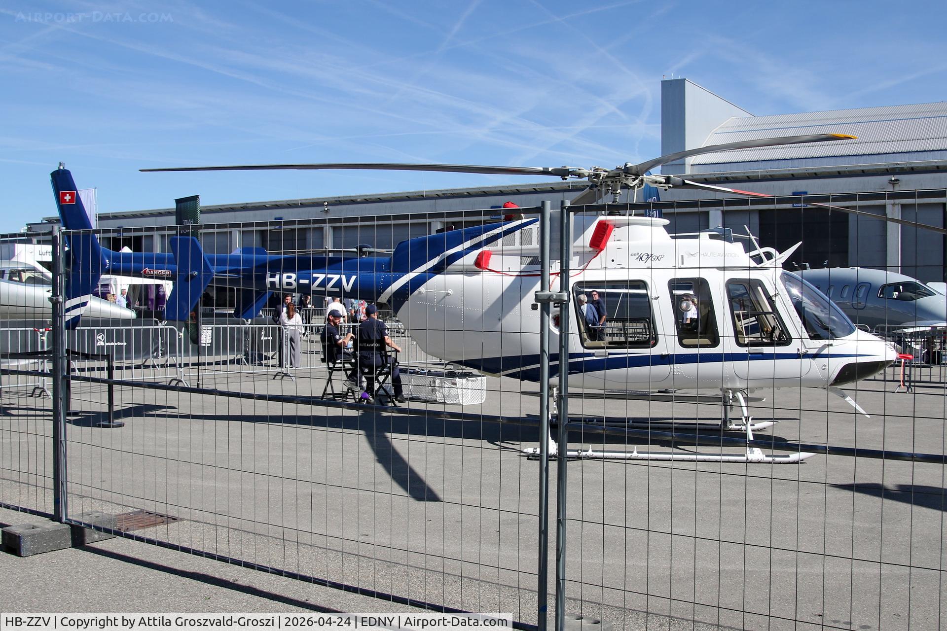 HB-ZZV, 2017 Bell 407 C/N 54725, EDNY - Bodensee Airport Friedrichshafen, Germany.
AERO 2026
