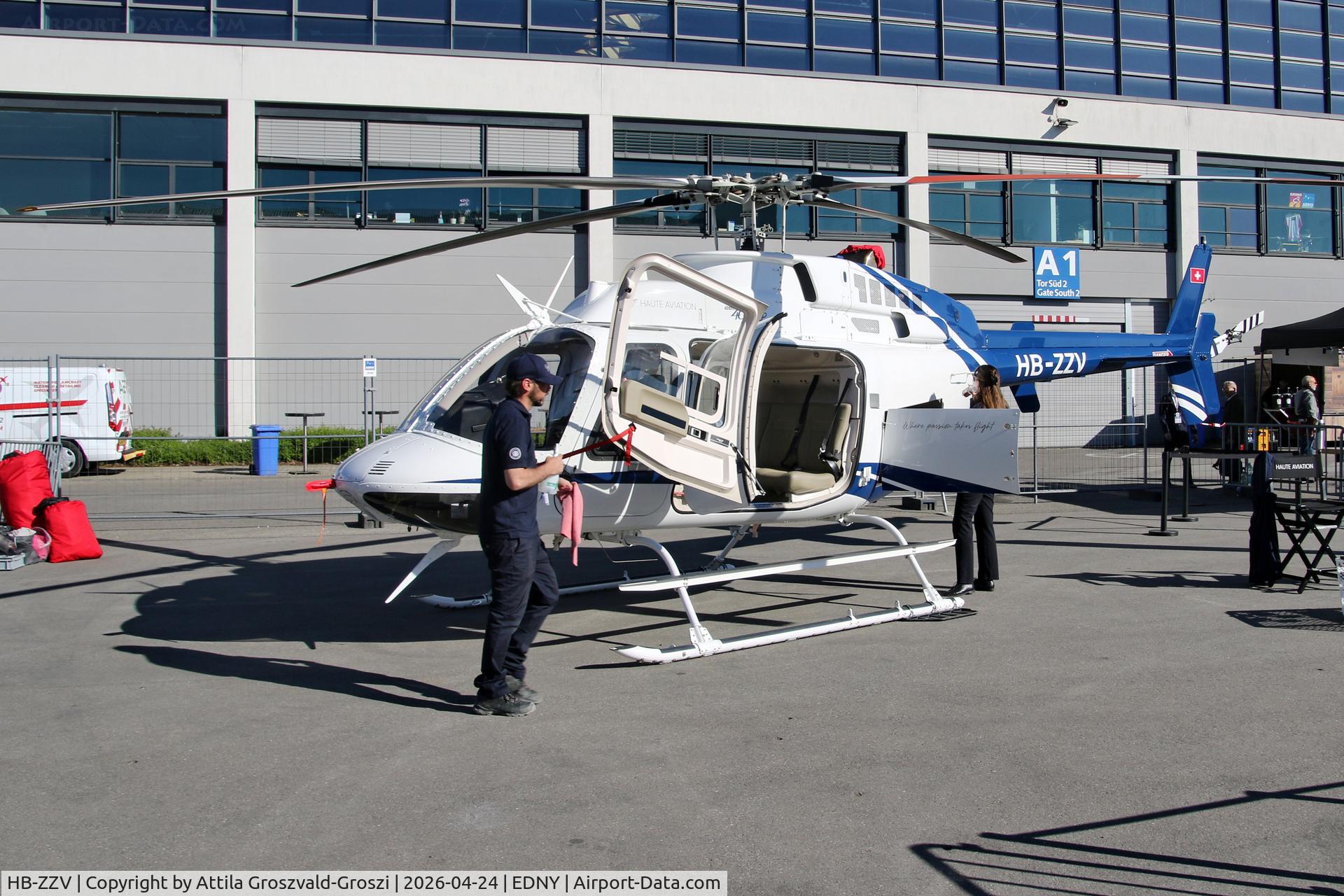 HB-ZZV, 2017 Bell 407 C/N 54725, EDNY - Bodensee Airport Friedrichshafen, Germany.
AERO 2026