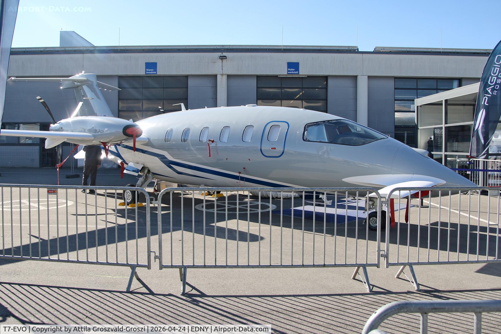 T7-EVO, 2019 Piaggio P-180 Avanti II EVO C/N 3019, EDNY - Bodensee Airport Friedrichshafen, Germany. AERO 2026