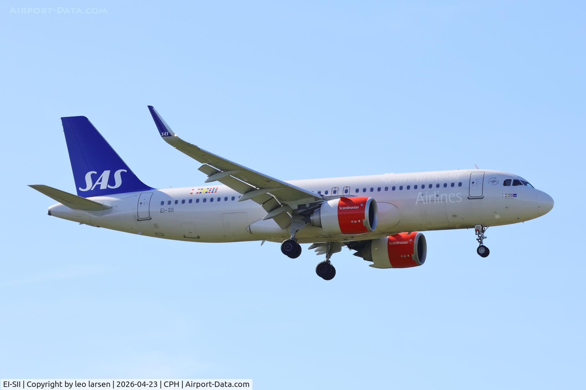EI-SII, 2018 Airbus A320-251N C/N 8566, Copenhagen 23.4.2026
