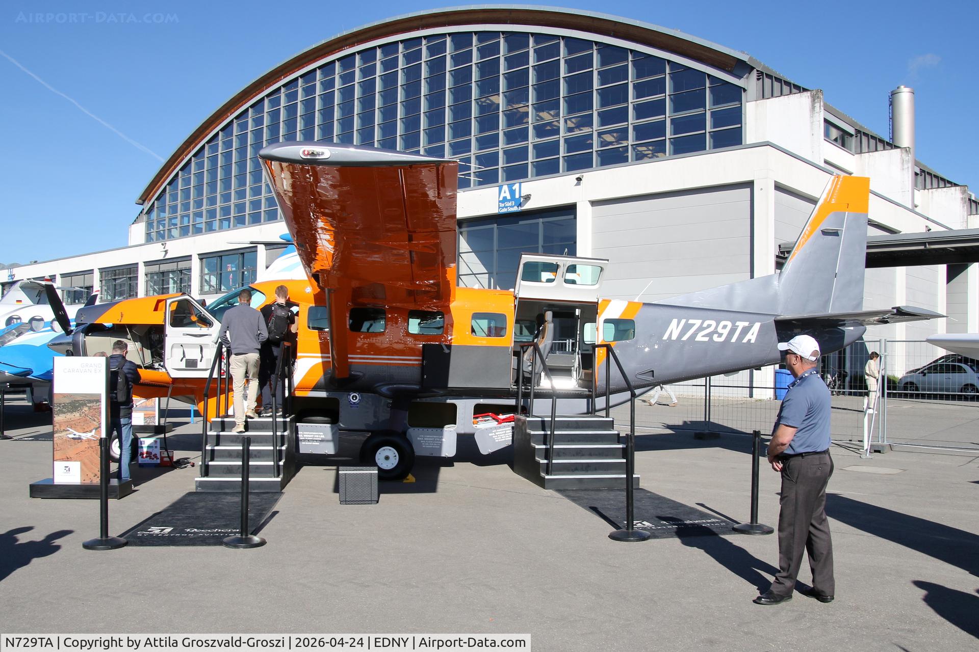 N729TA, 2026 Cessna 208B Grand Caravan EX C/N 208B5939, EDNY - Bodensee Airport Friedrichshafen, Germany. AERO 2026