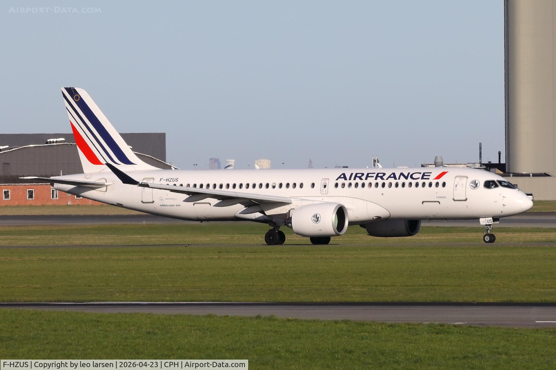 F-HZUS, 2022 Airbus A220-300 C/N 55200, Copenhagen 23.4.2026