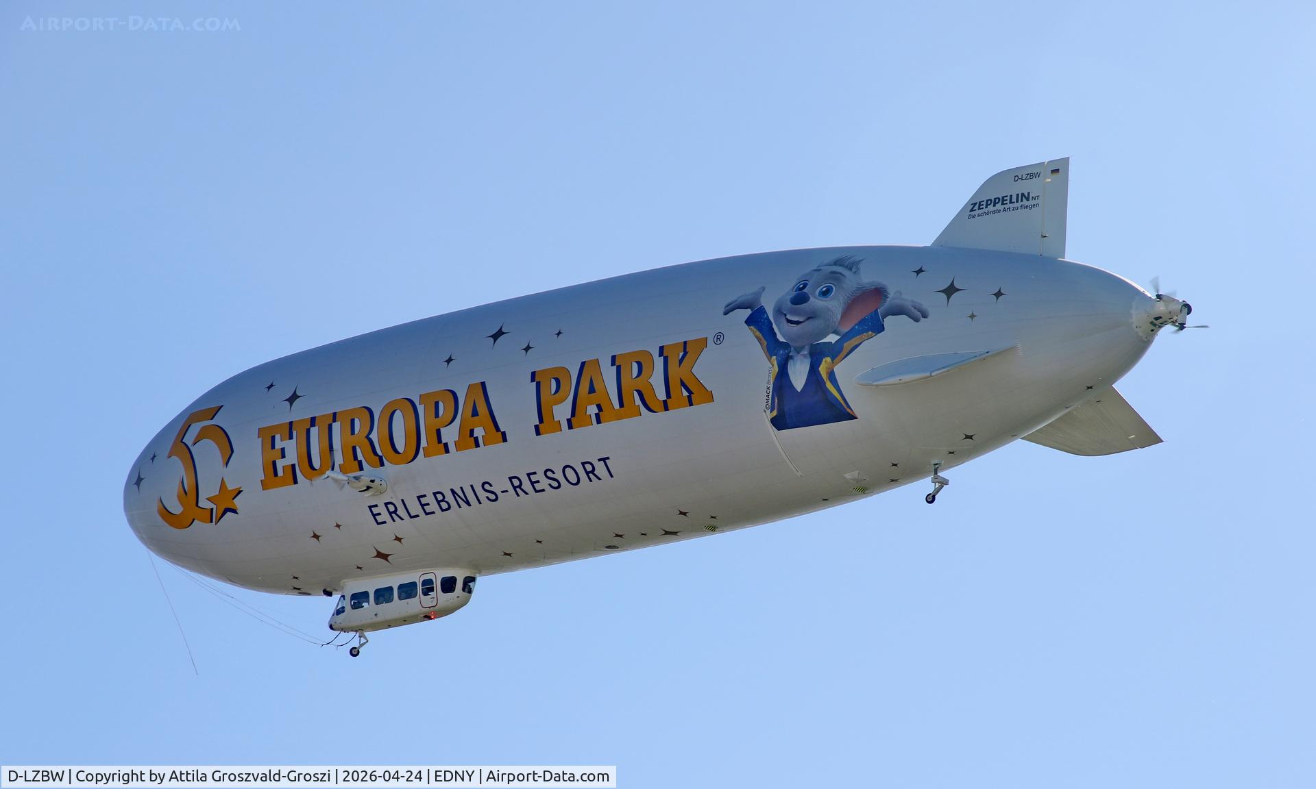 D-LZBW, 2025 Zeppelin LZ N07-101 C/N 009, EDNY - Bodensee Airport Friedrichshafen, Germany. AERO 2026