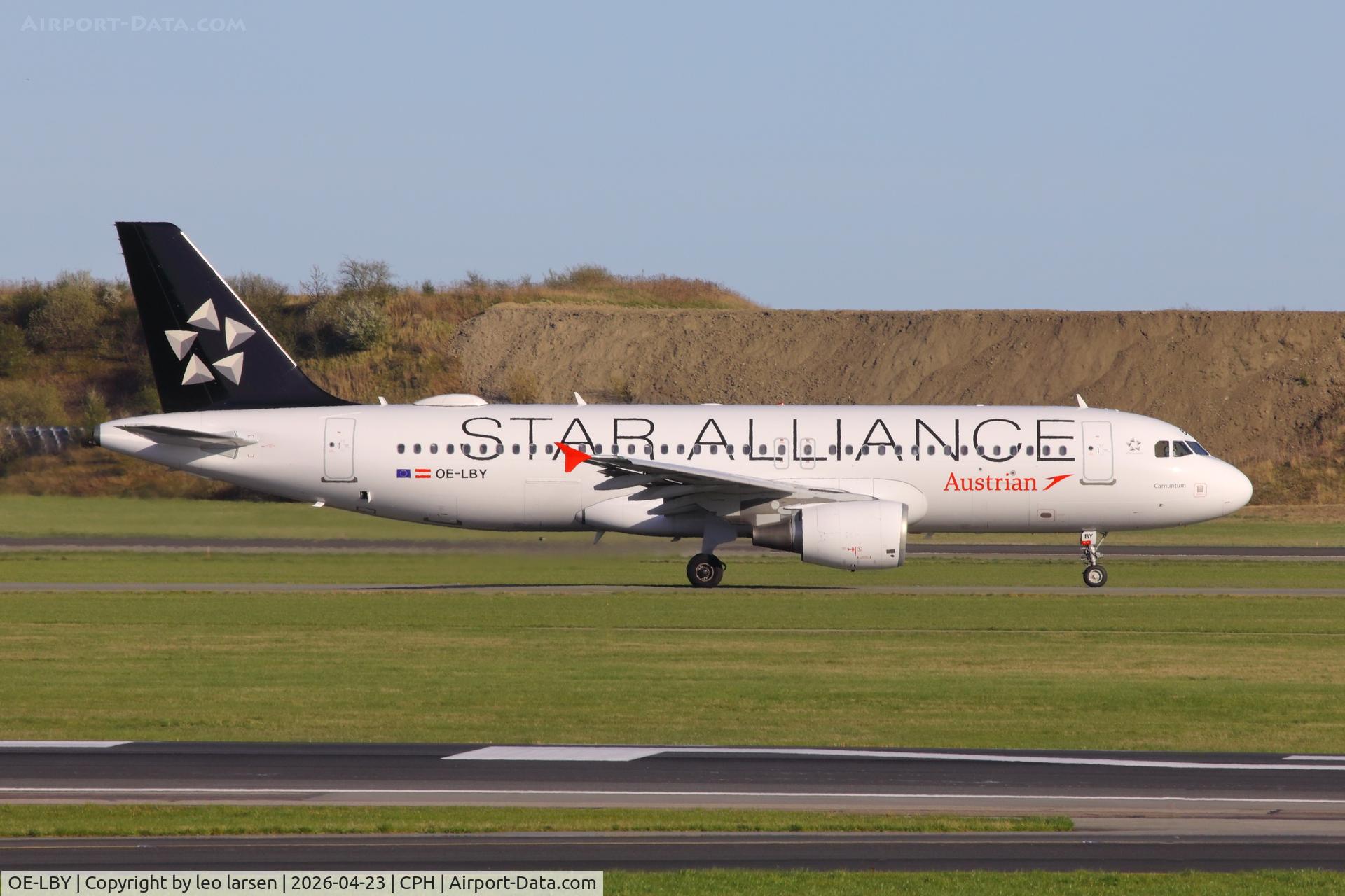 OE-LBY, 2012 Airbus A320-214 C/N 5122, Copenhagen 23.4.2026