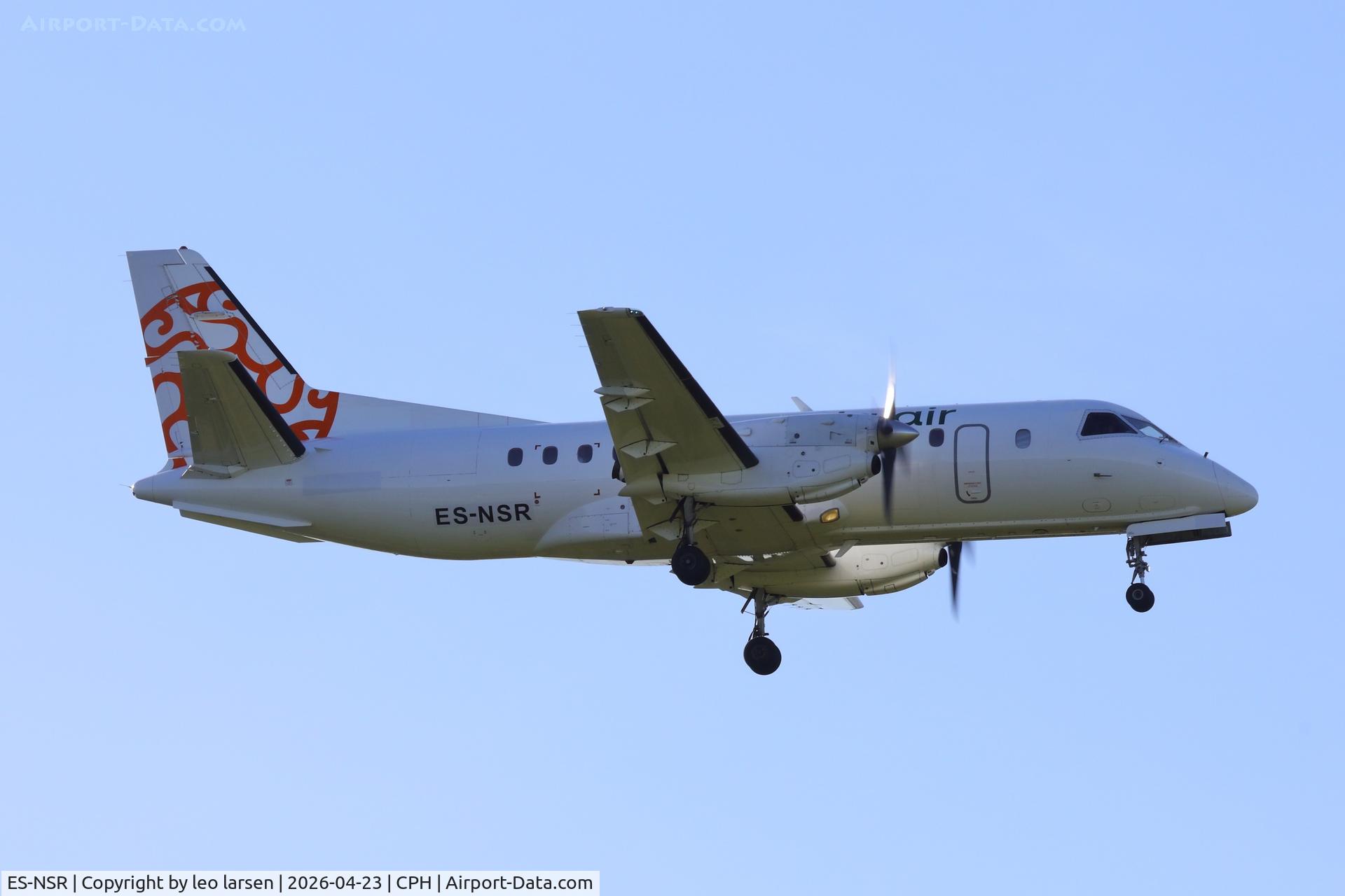 ES-NSR, 1990 Saab 340B C/N 340B-221, Copenhagen 23.4.2026