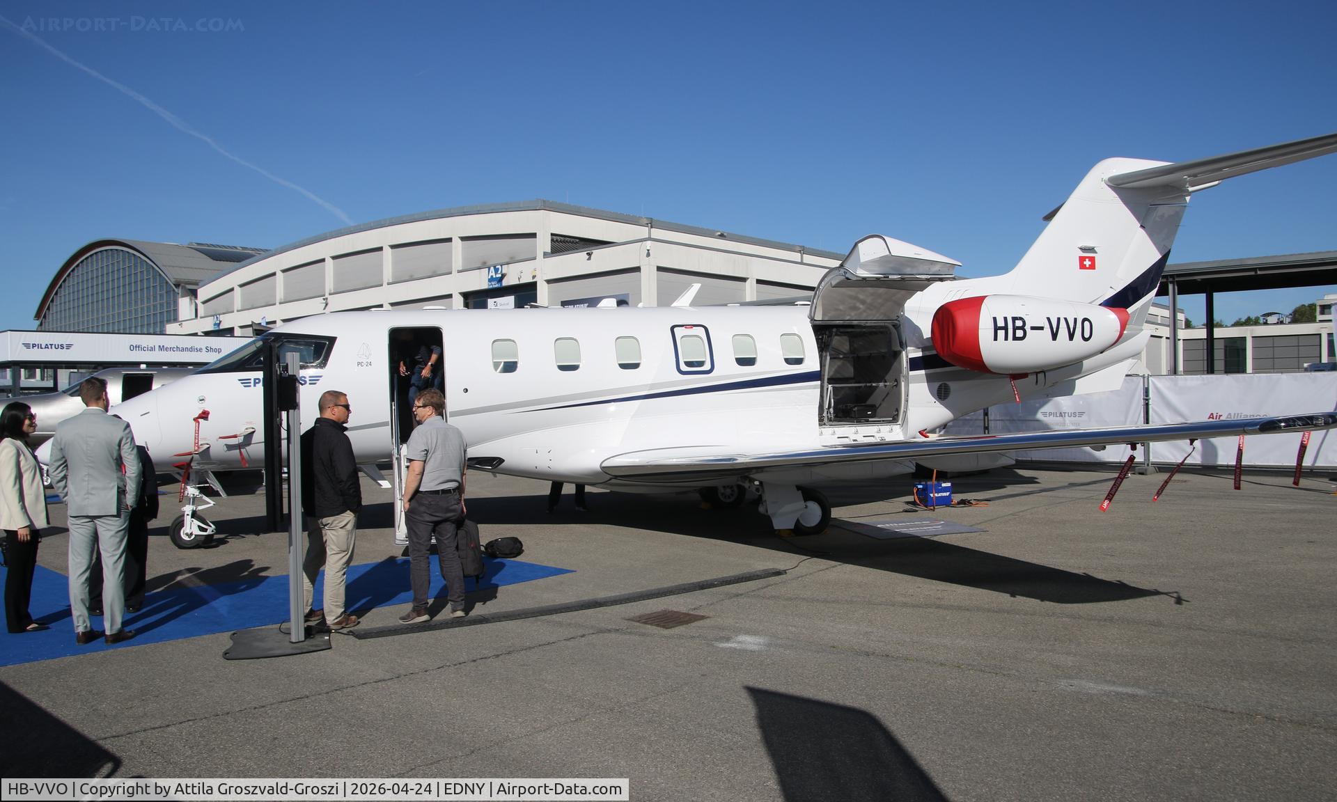 HB-VVO, 2026 Pilatus PC-24 C/N 612, EDNY - Bodensee Airport Friedrichshafen, Germany. AERO 2026