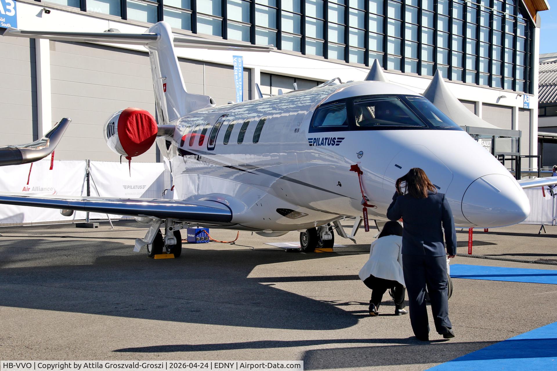 HB-VVO, 2026 Pilatus PC-24 C/N 612, EDNY - Bodensee Airport Friedrichshafen, Germany. AERO 2026