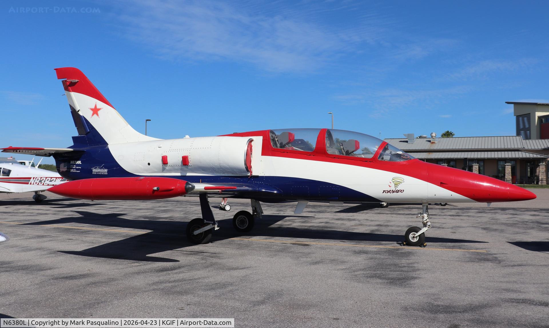 N6380L, 1983 Aero L-39 Albatros C/N 332502, Aero L-39