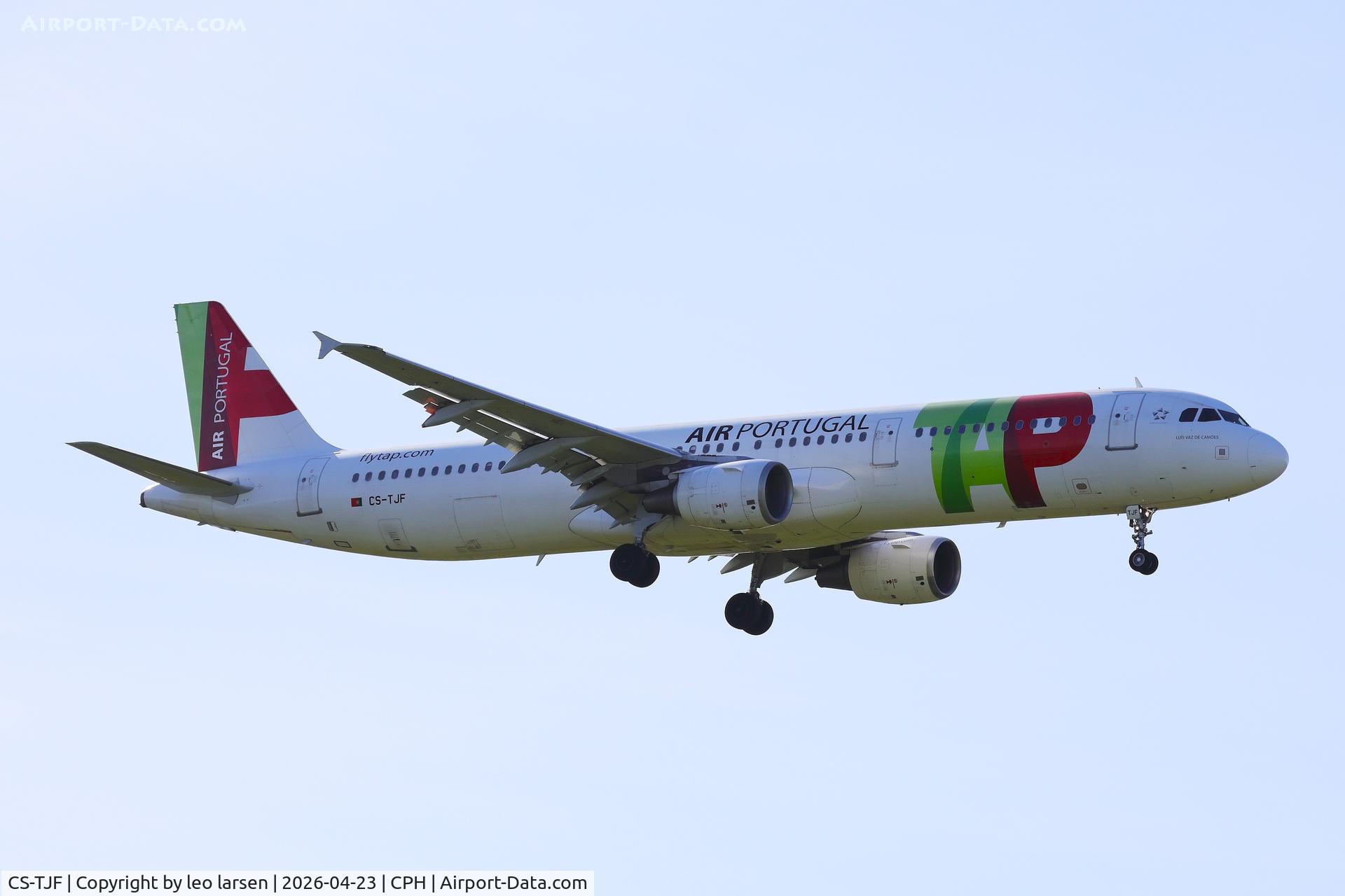 CS-TJF, 2000 Airbus A321-211 C/N 1399, Copenhagen 23.4.2026